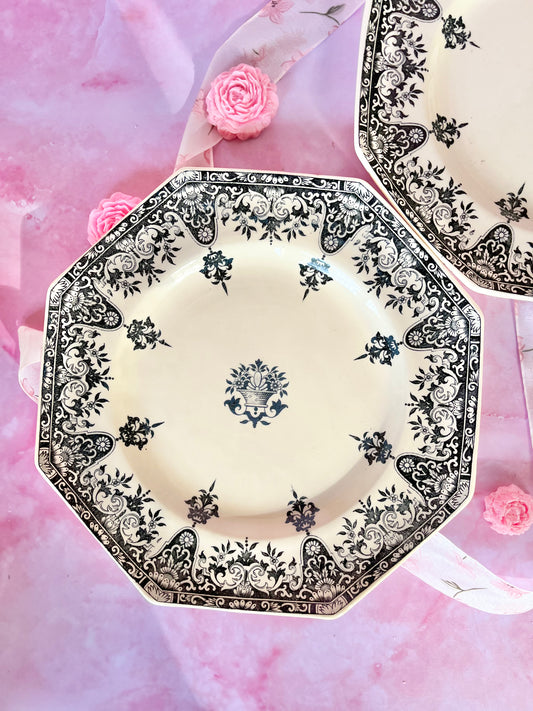 Assiettes Terre de Fer Rouen (2)