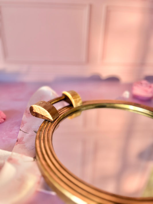 Plateau miroir vintage