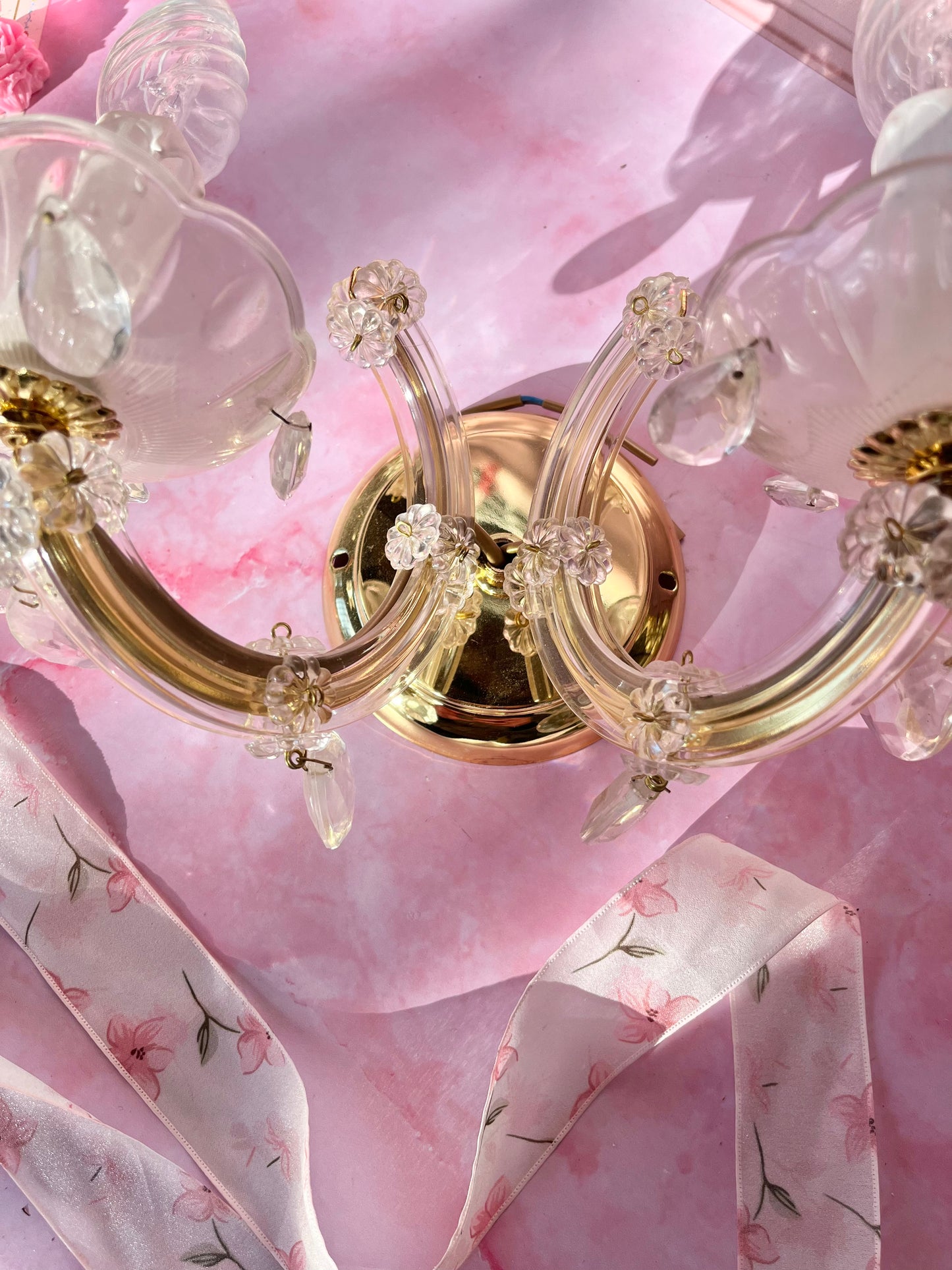 Applique vintage dorée