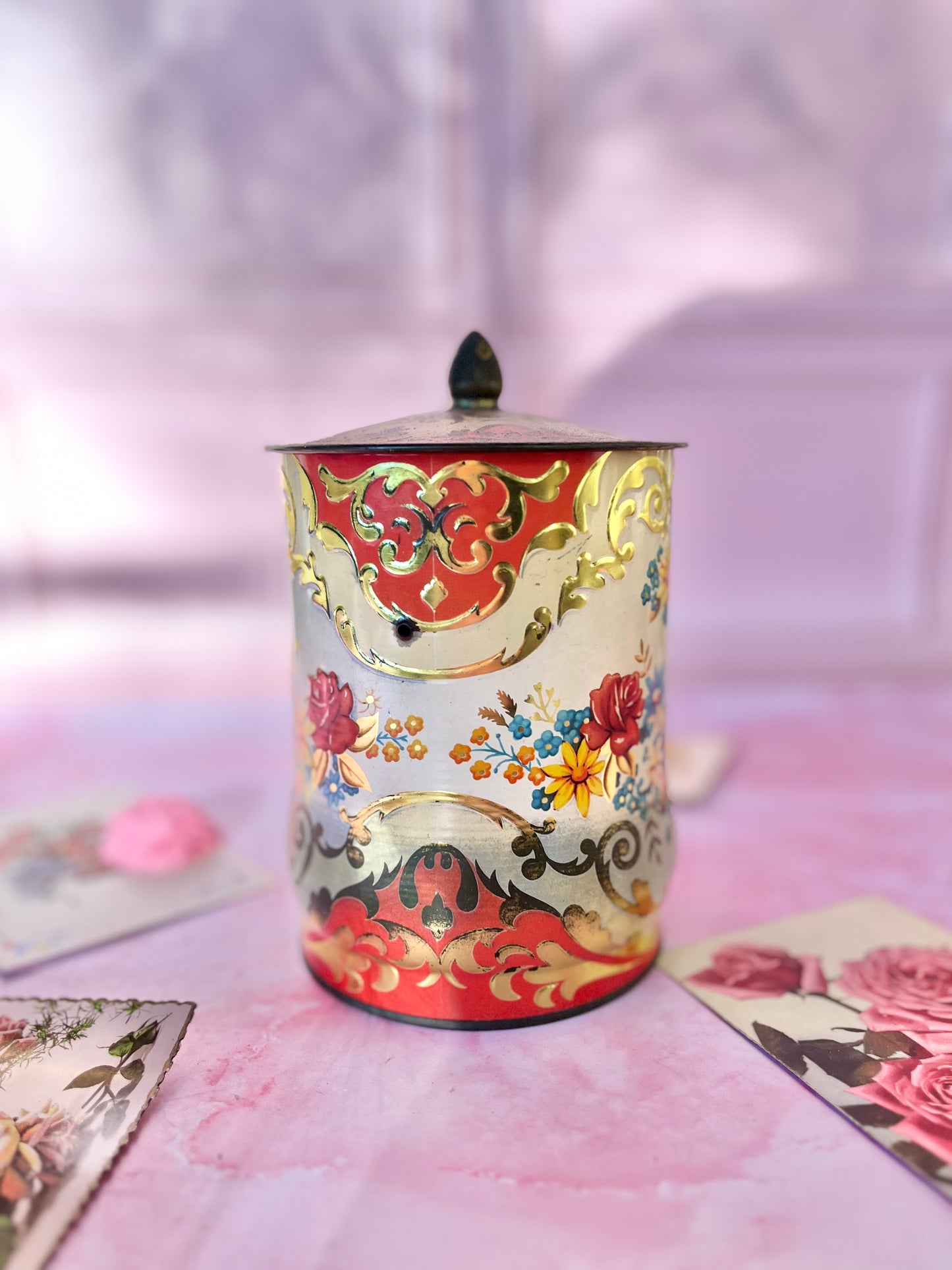 Boîte de rangement vintage