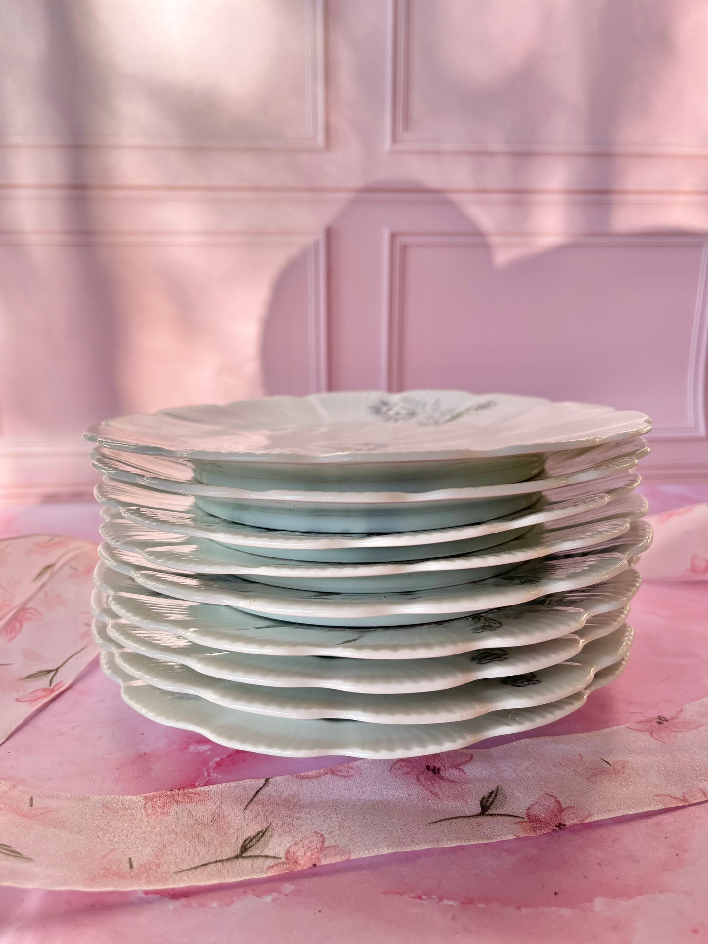 Assiettes à dessert Limoges (9)