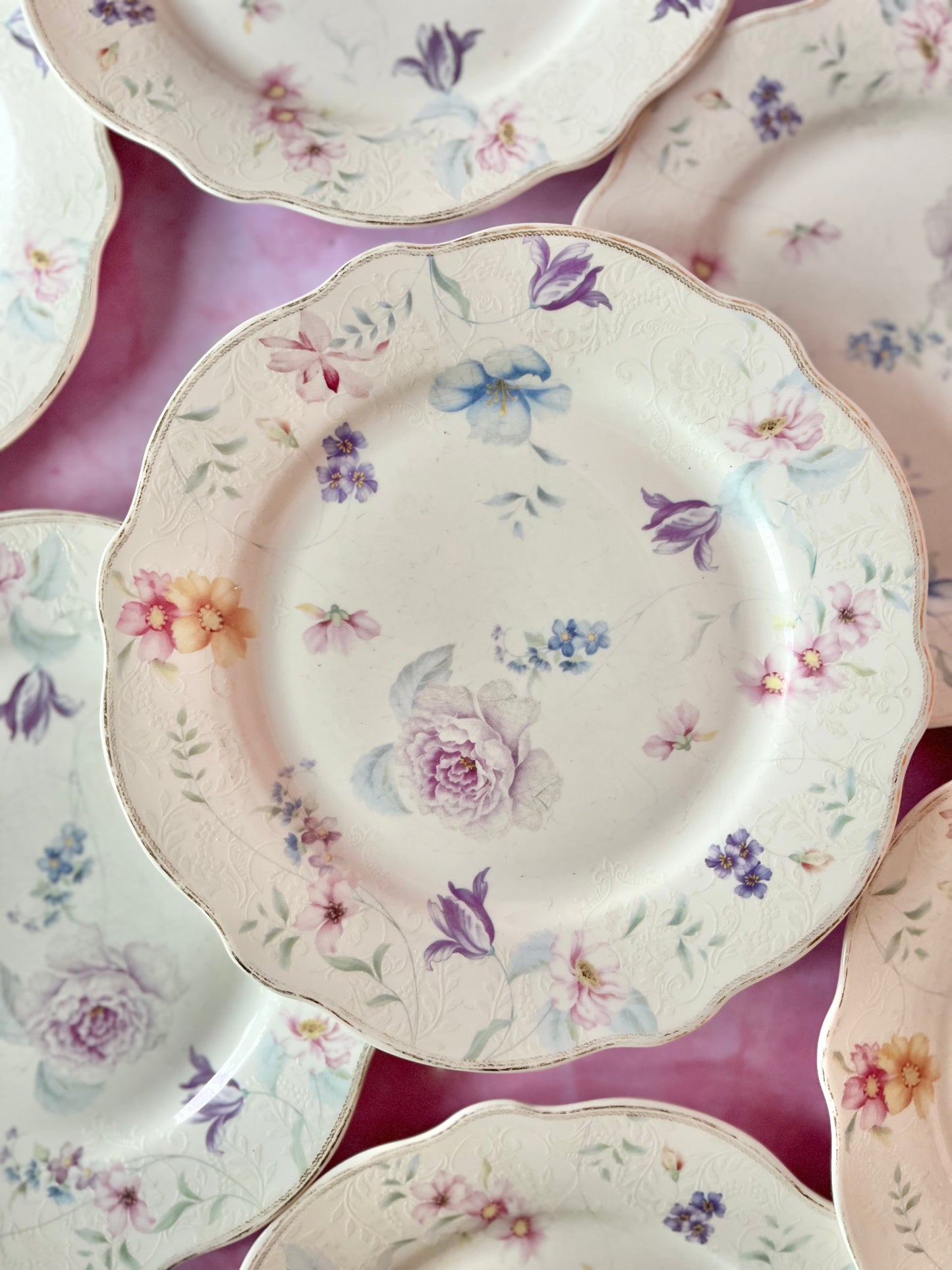 Assiettes à dessert Iris (7)