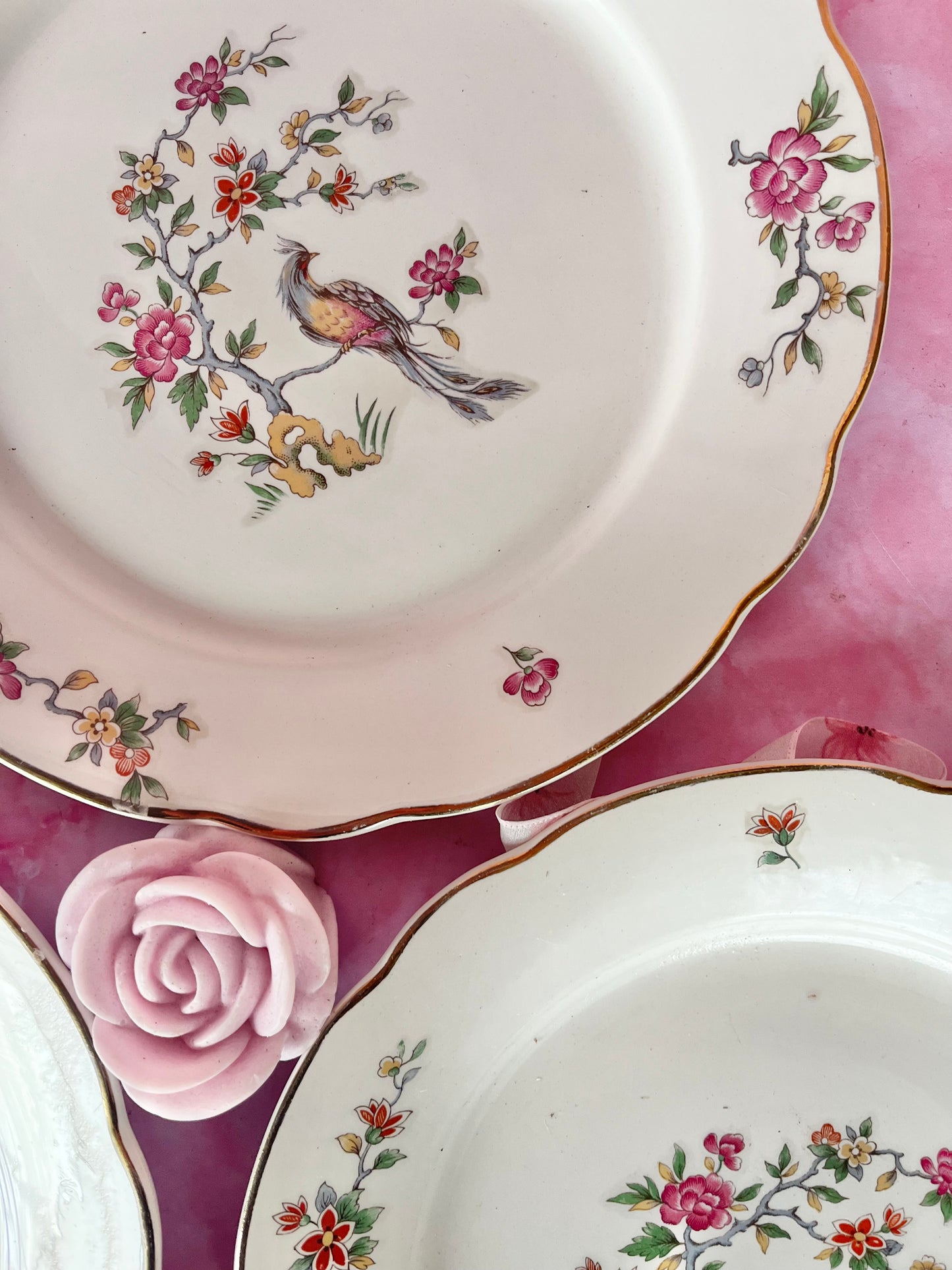 Assiettes plates Digoin Condé (3)