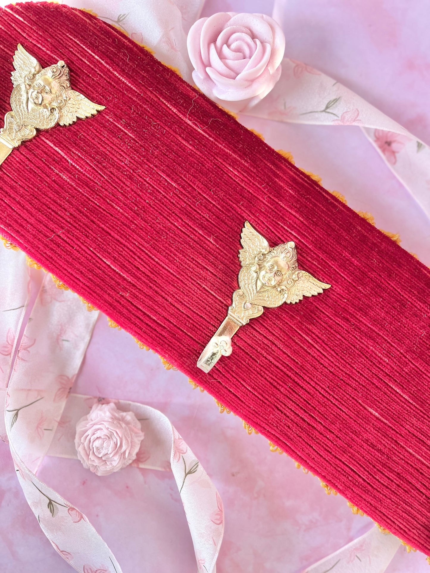 Patère vintage angelots