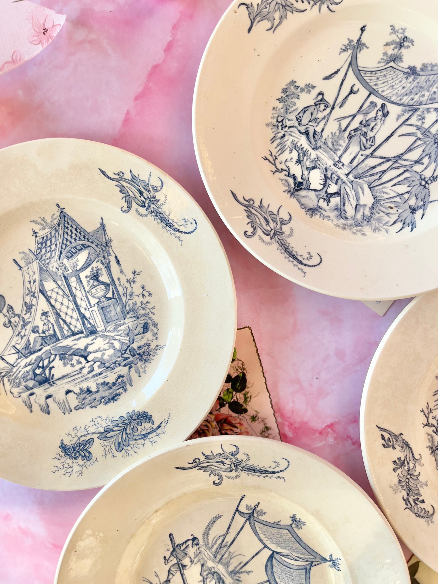 Assiettes Terre de Fer Régence (6)