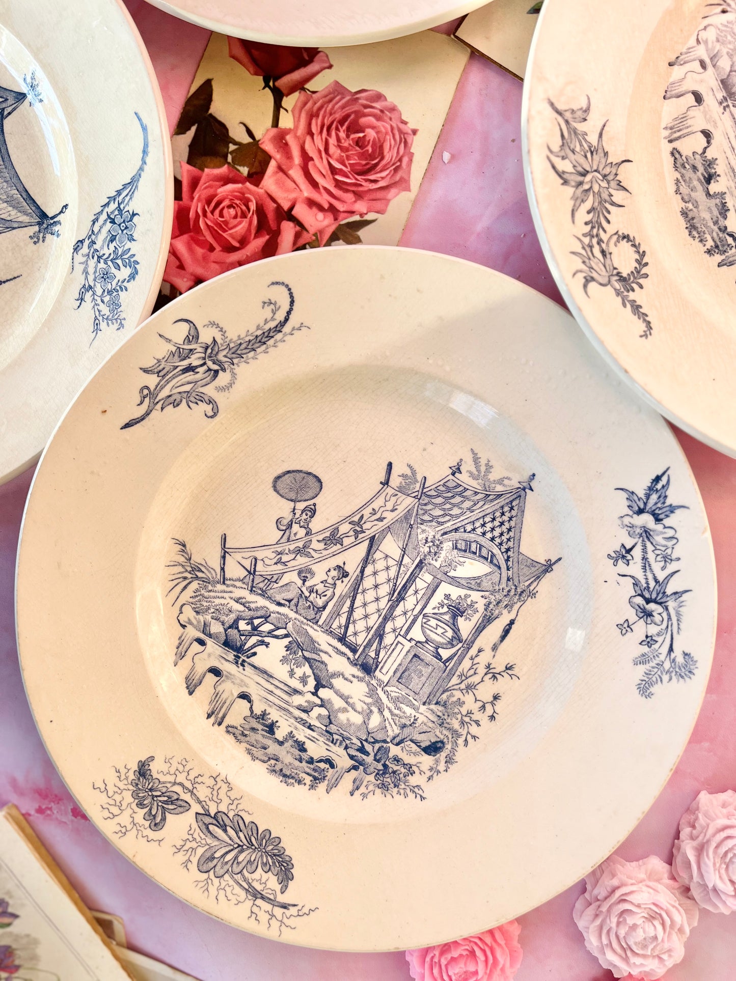 Assiettes Terre de Fer Régence (6)