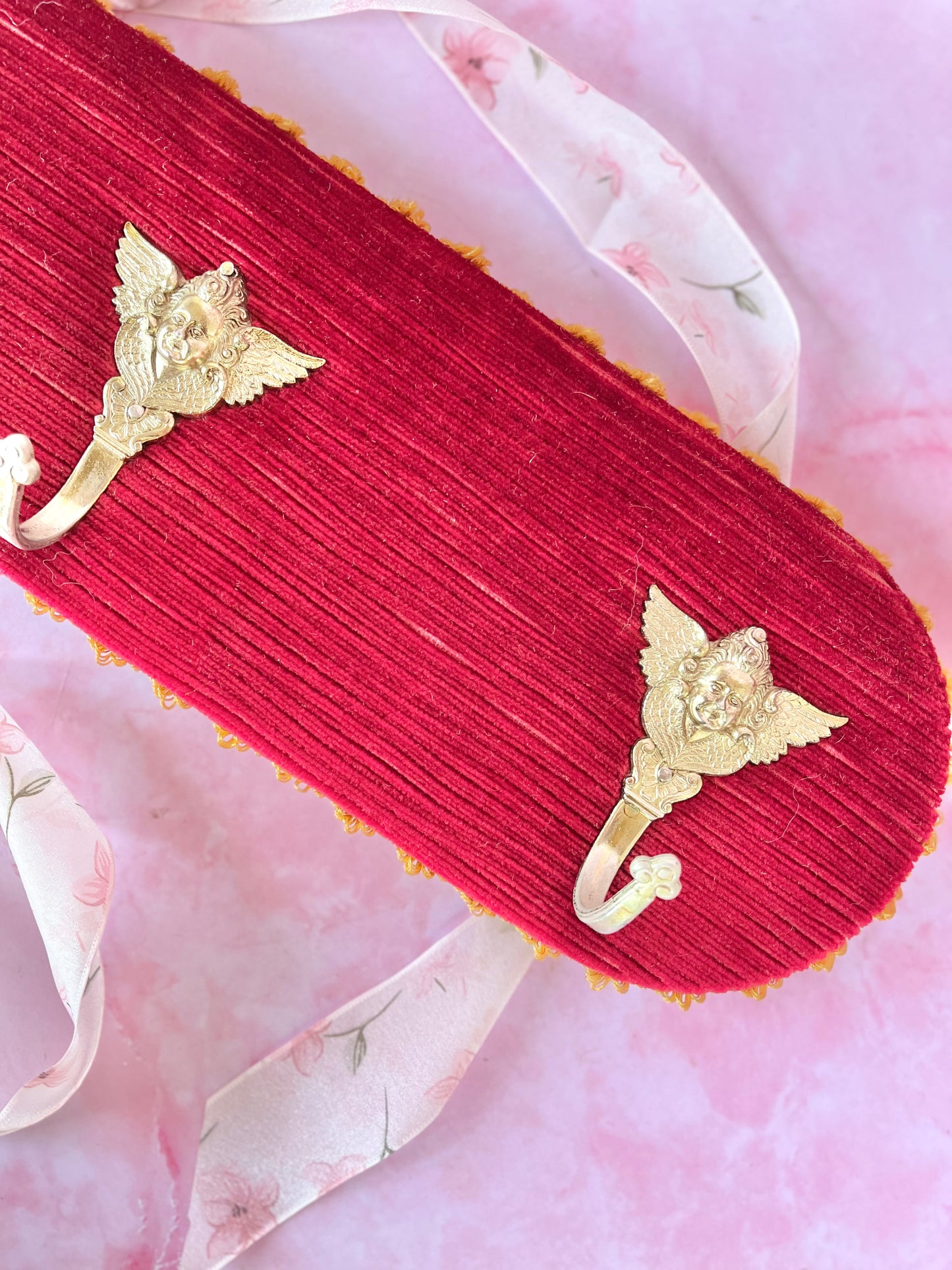 Patère vintage angelots