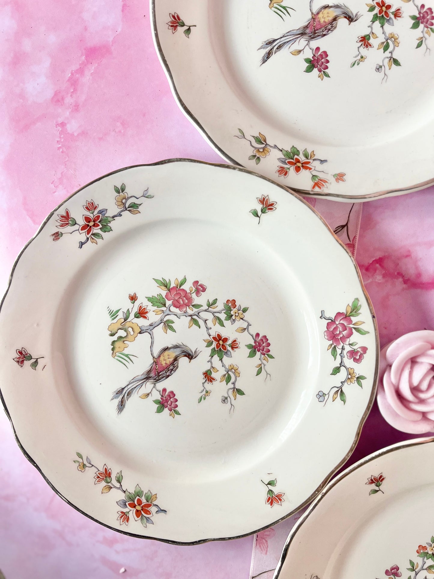 Assiettes à dessert Digoin Condé (4)