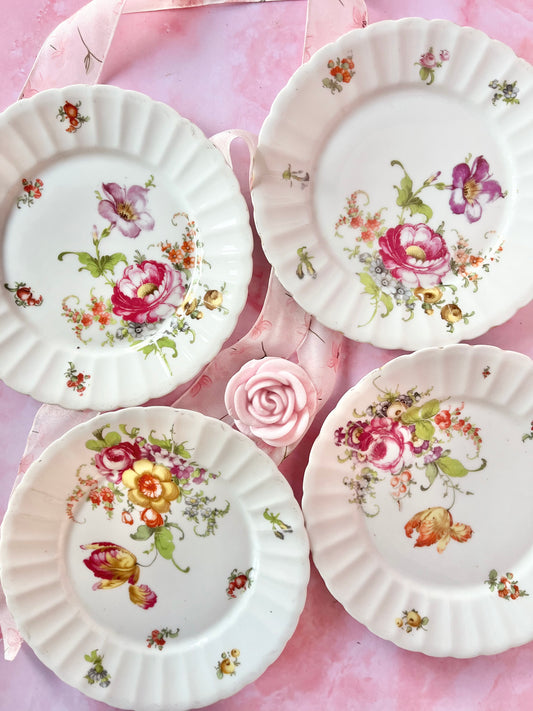 Assiettes à dessert vintage Lola (4)