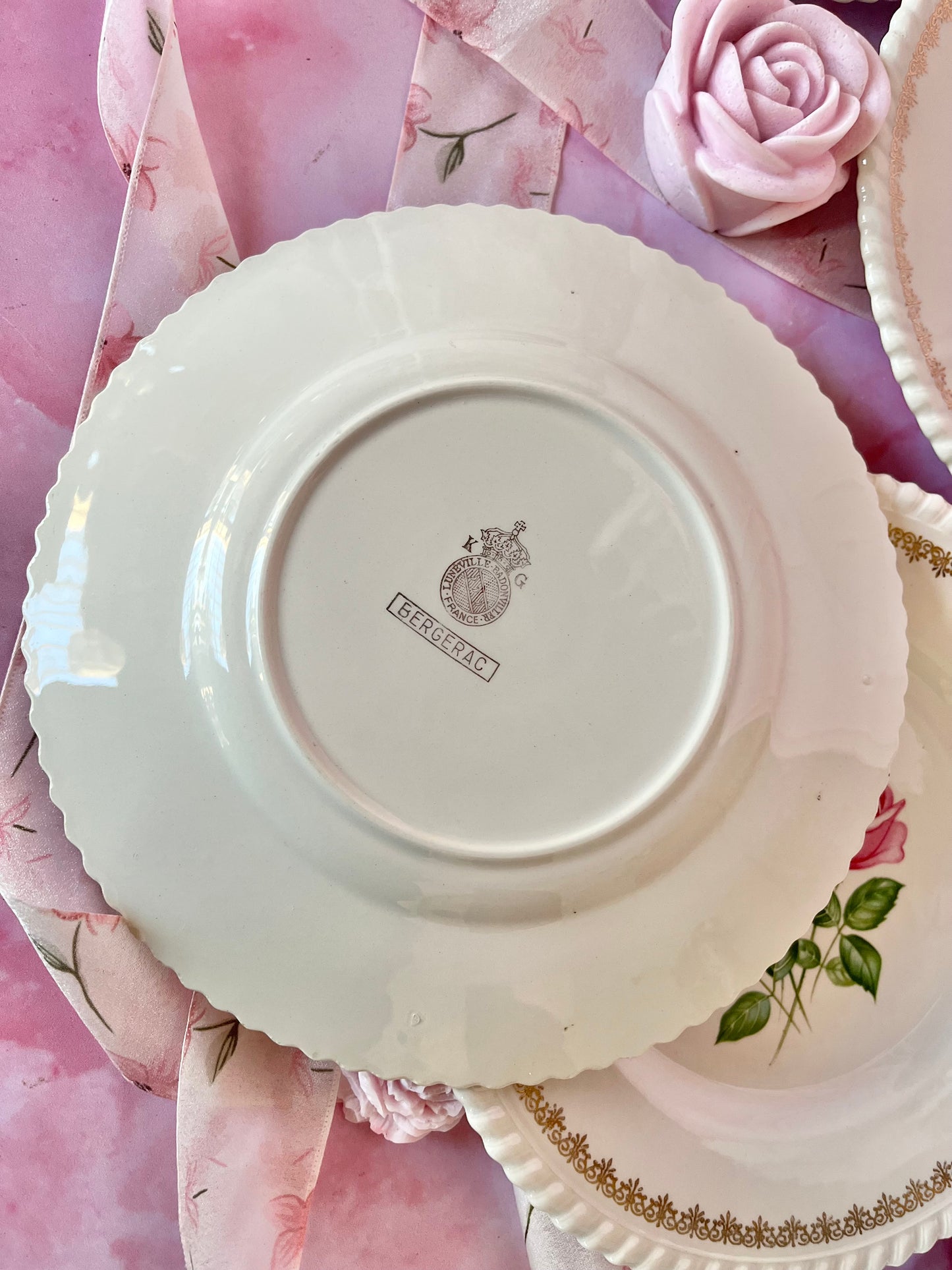 Assiettes à dessert Bergerac