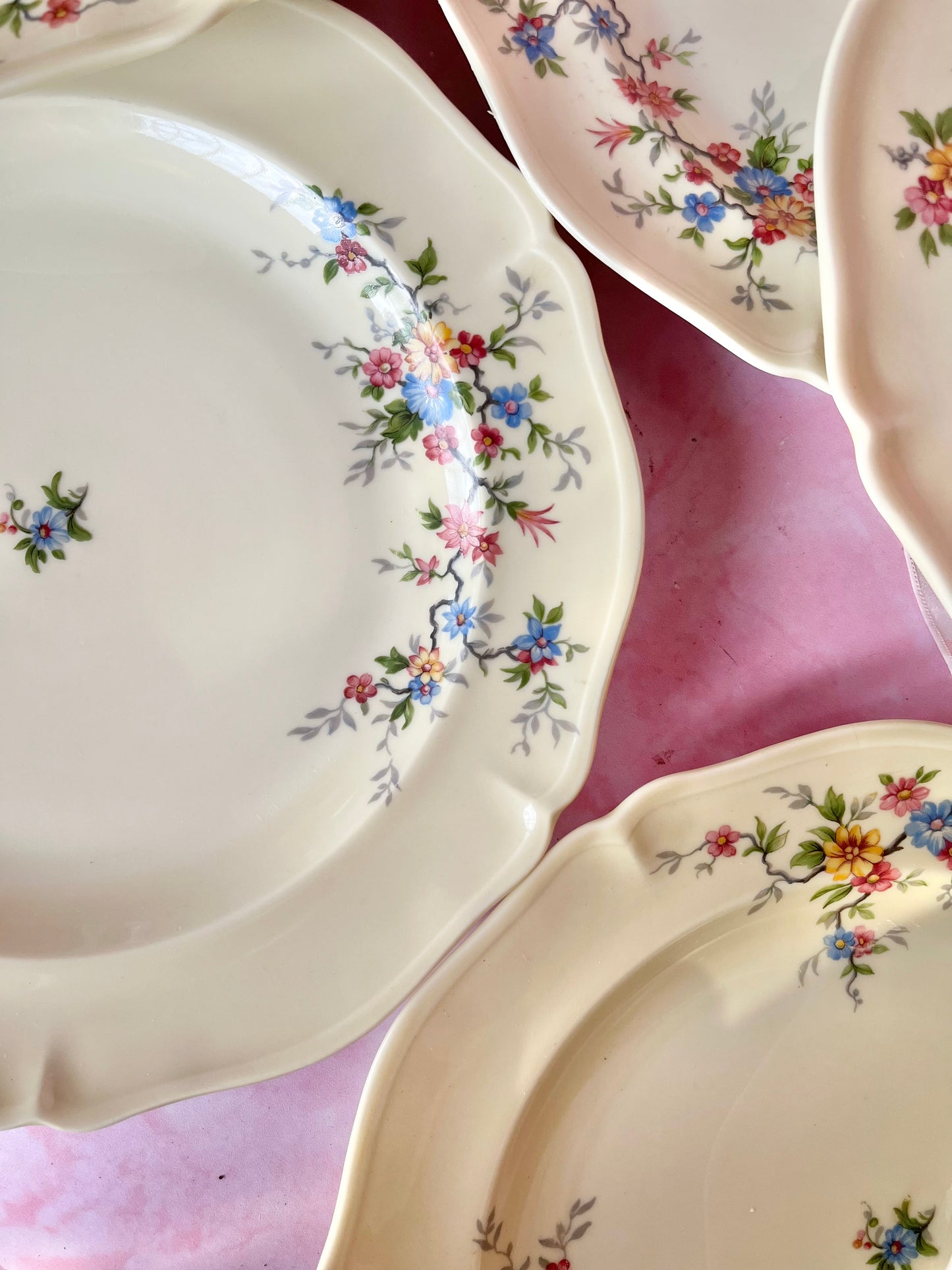 Assiettes plates Ancienne Manufacture Limoges (10)