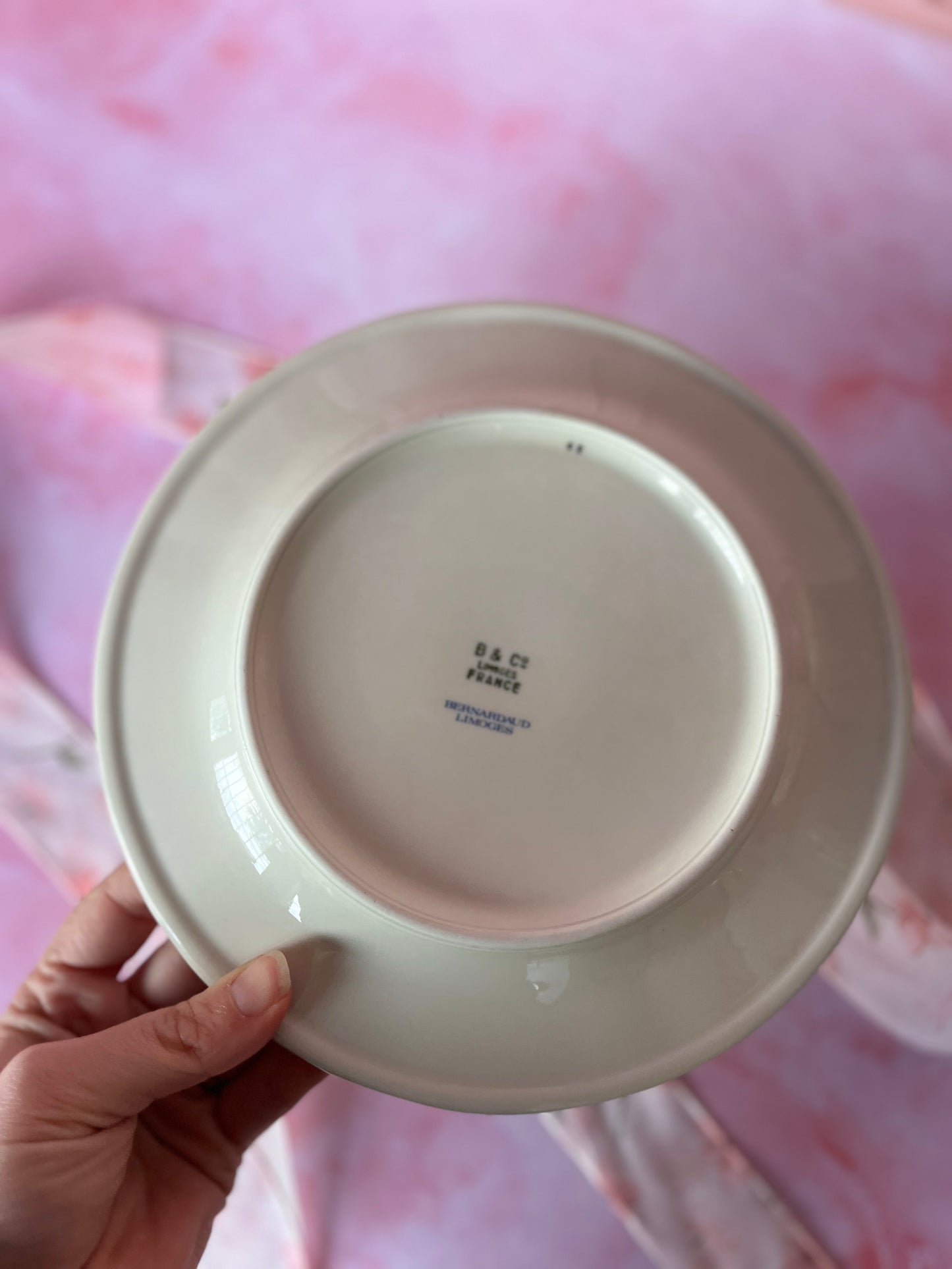 Assiettes à dessert Bernardaud Limoges (6)