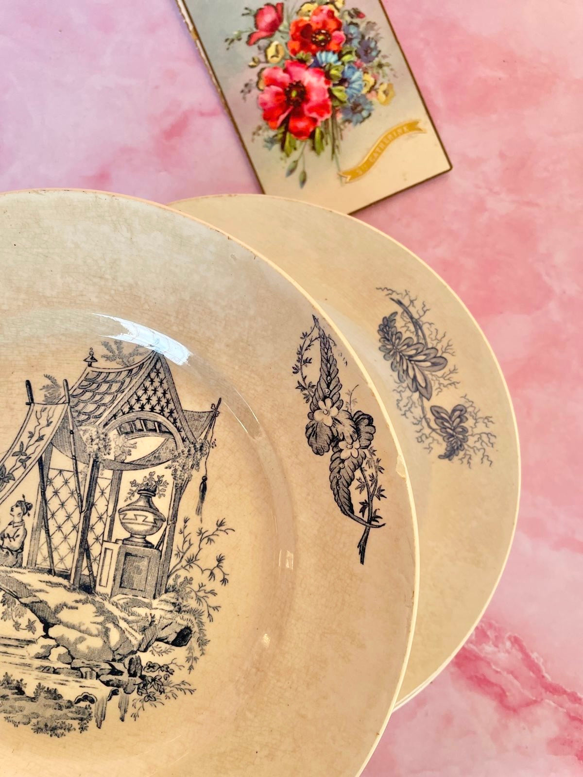 Assiettes Terre de Fer Régence (6)