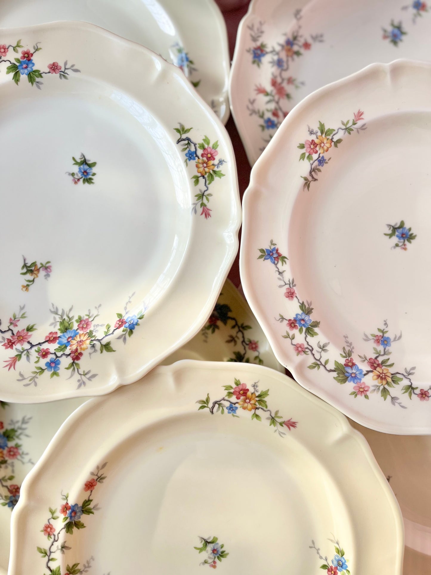 Assiettes plates Ancienne Manufacture Limoges (10)