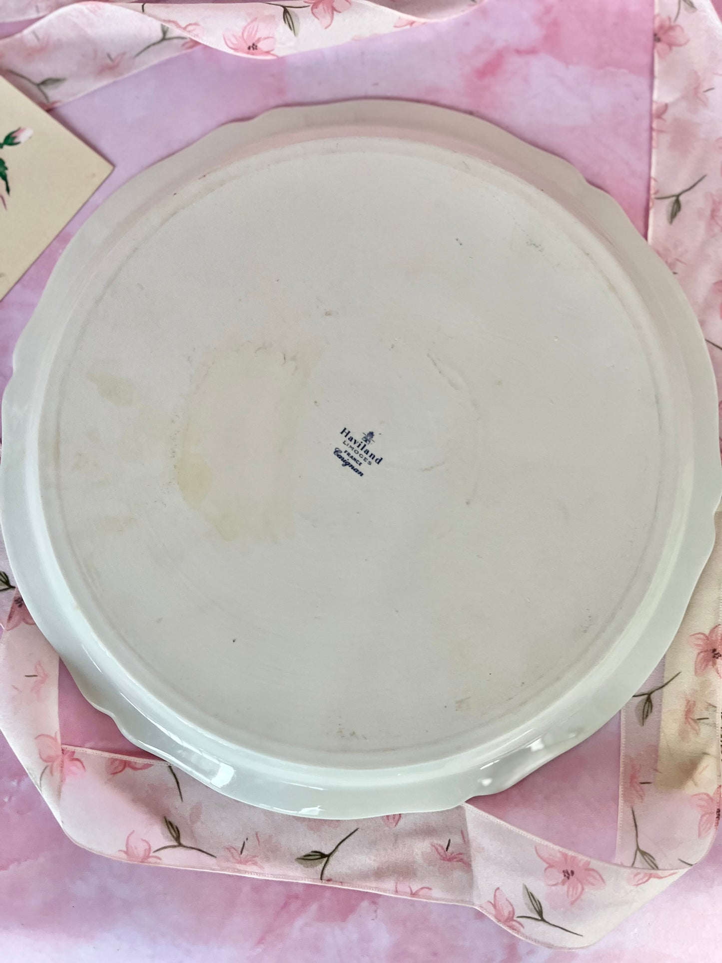 Plat Haviland Limoges