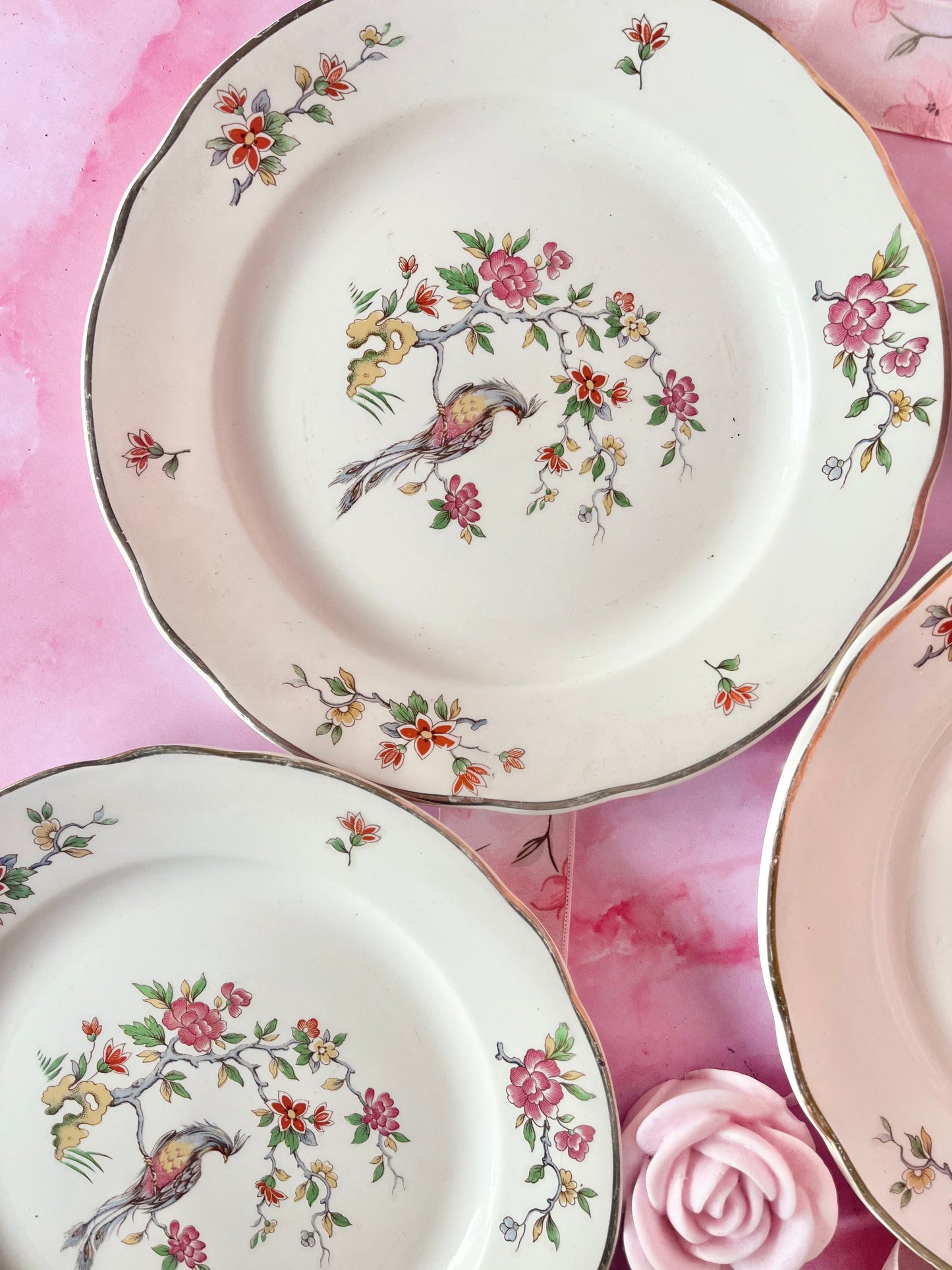 Assiettes à dessert Digoin Condé (4)