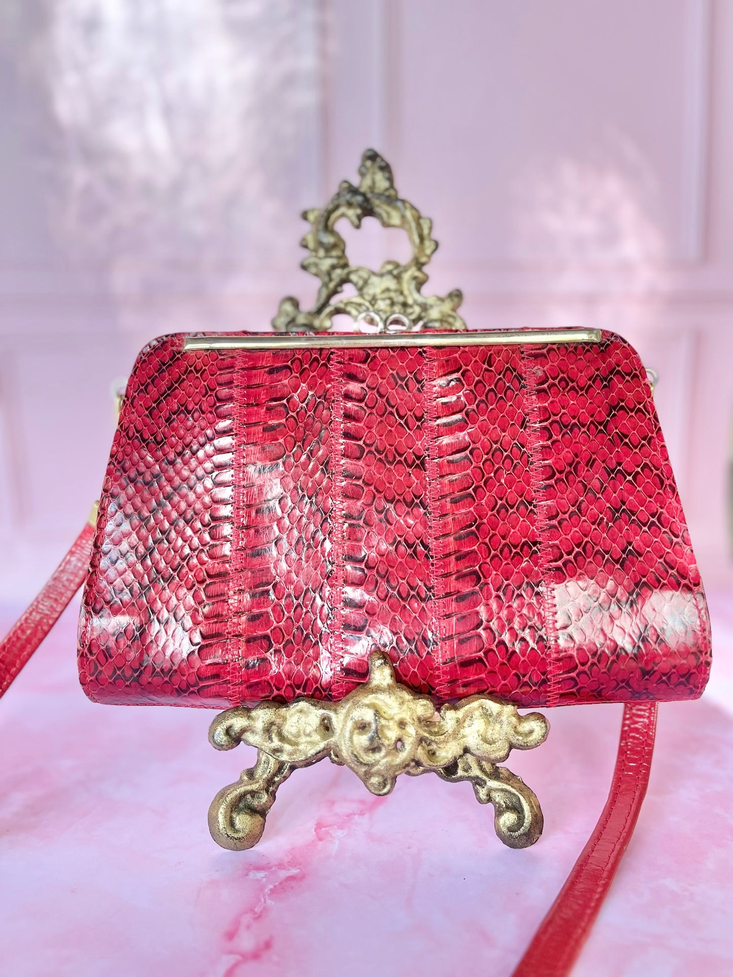 Pochette sac rouge Maria