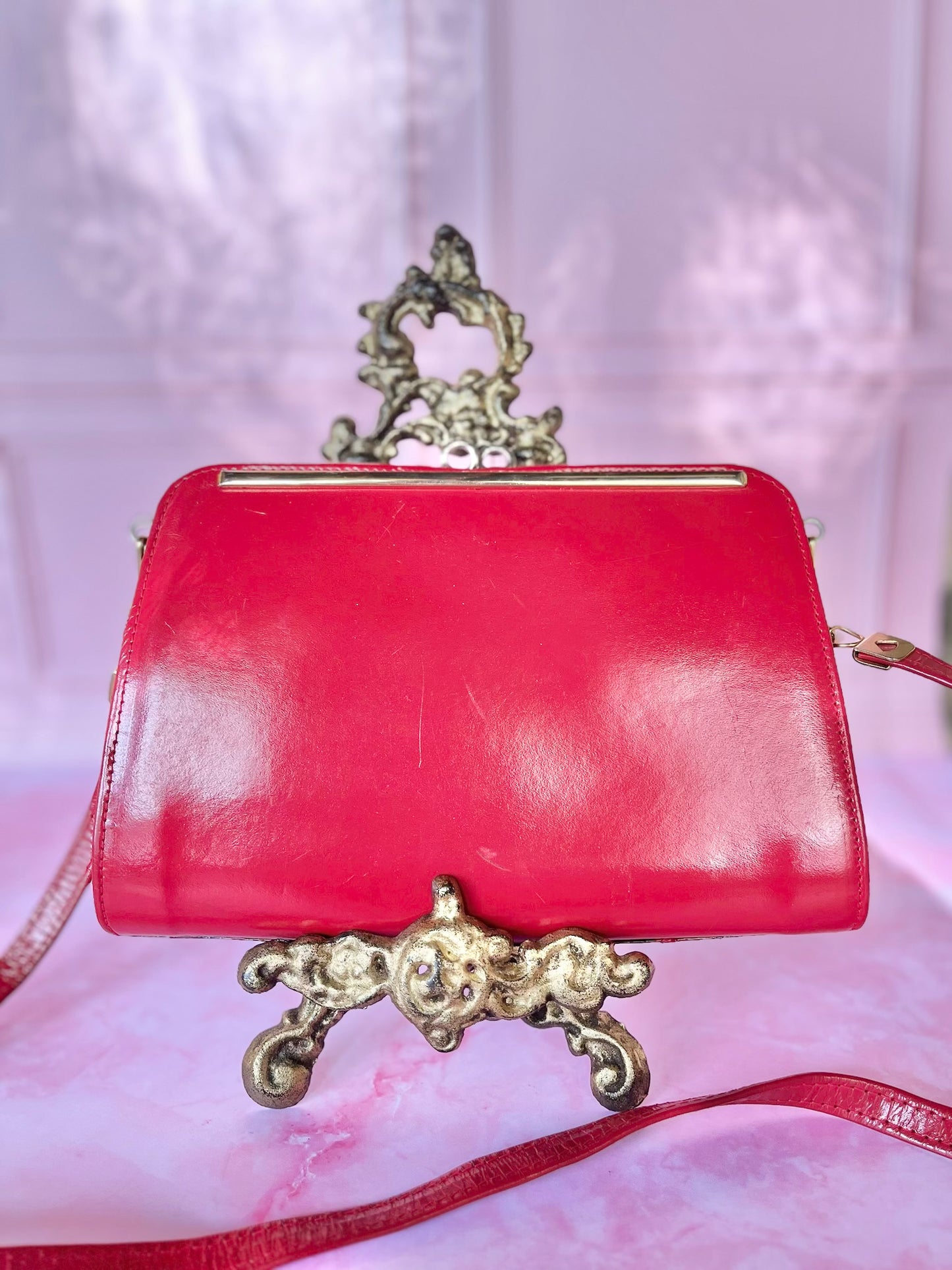 Pochette sac rouge Maria