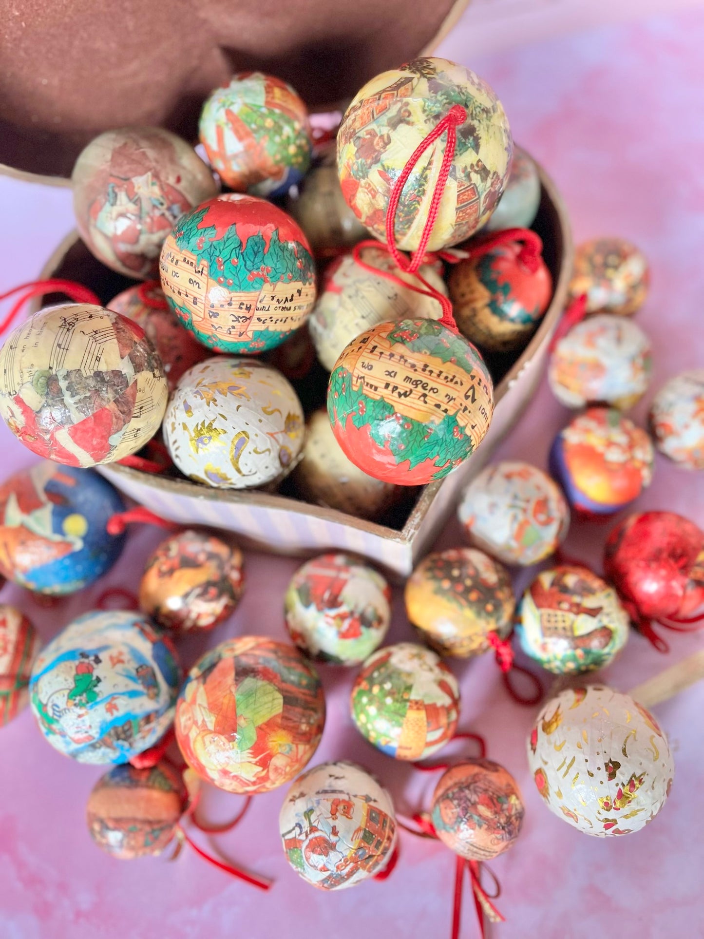 Boules de Noël Santa Klaus (40)