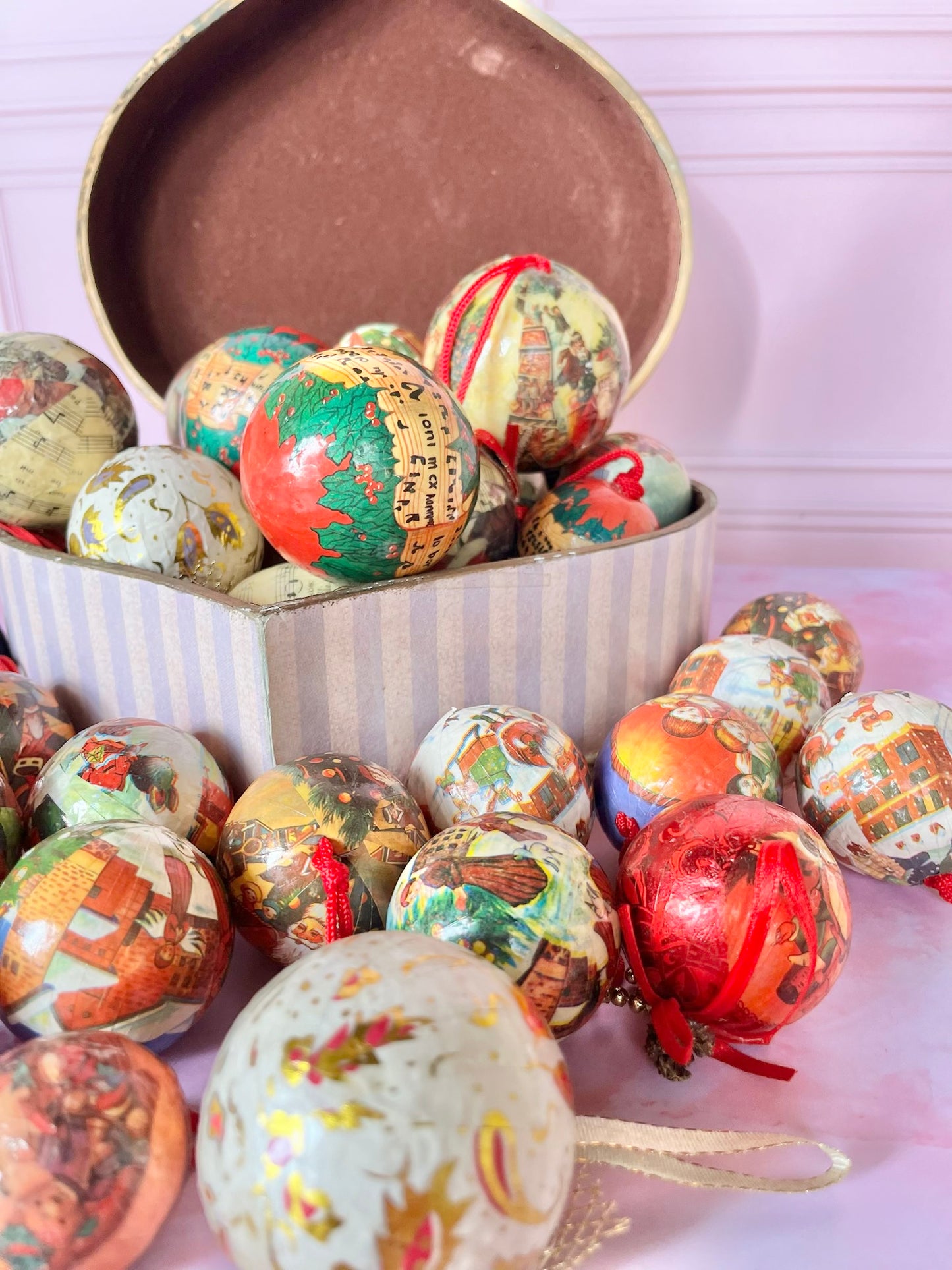 Boules de Noël Santa Klaus (40)