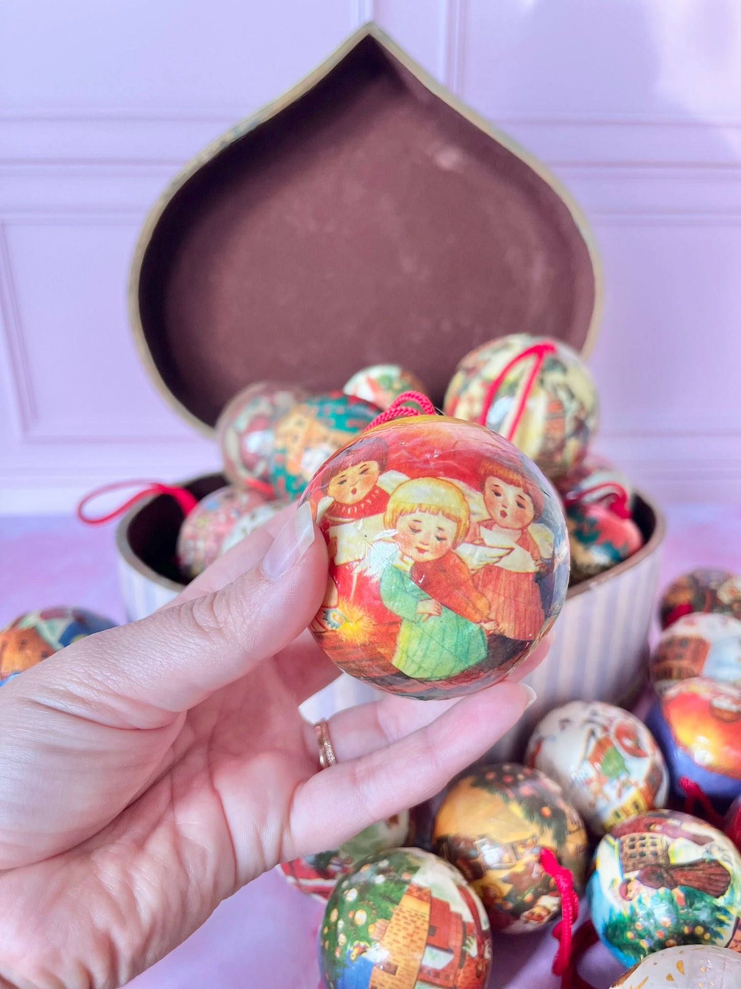 Boules de Noël Santa Klaus (40)