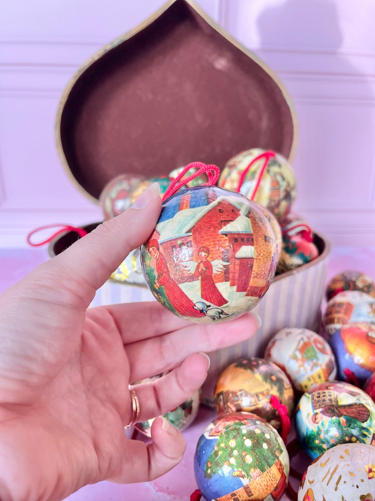 Boules de Noël Santa Klaus (40)