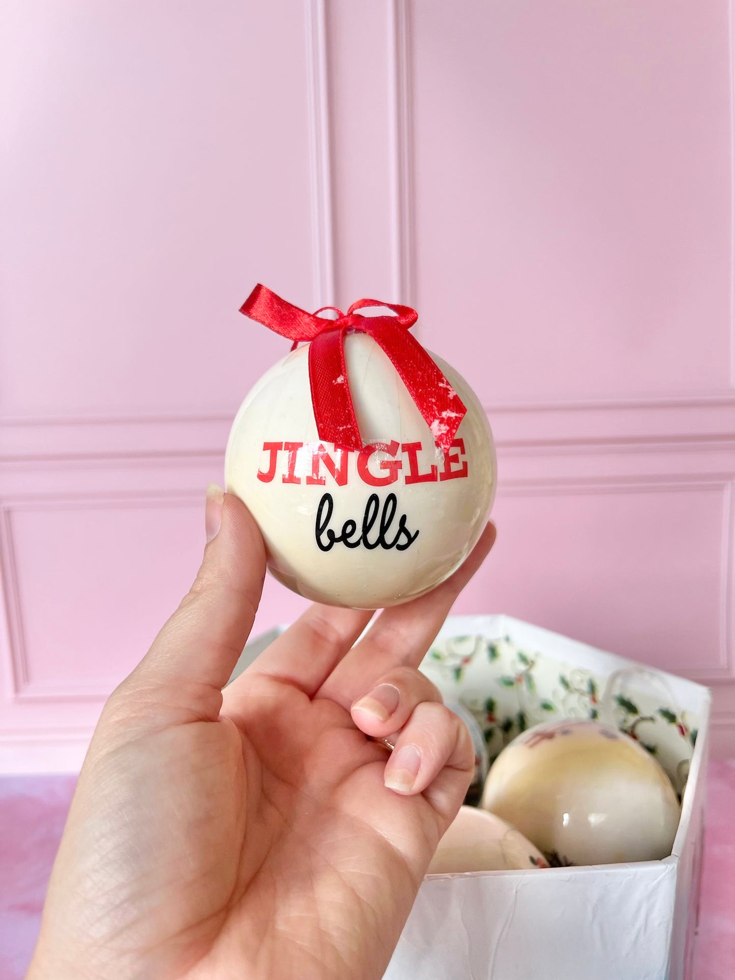 Boules de Noël Jingle Bells (12)