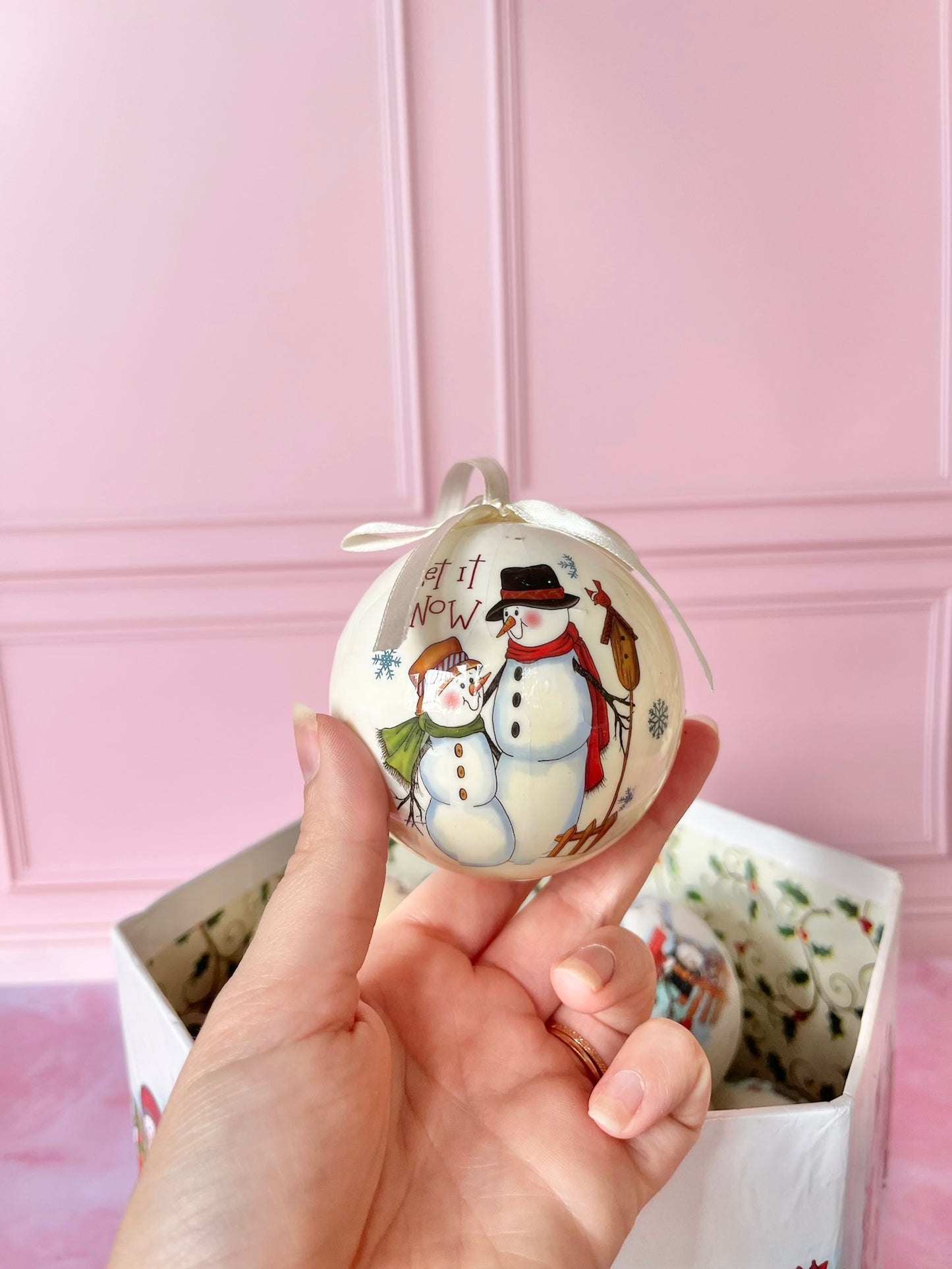 Boules de Noël Jingle Bells (12)