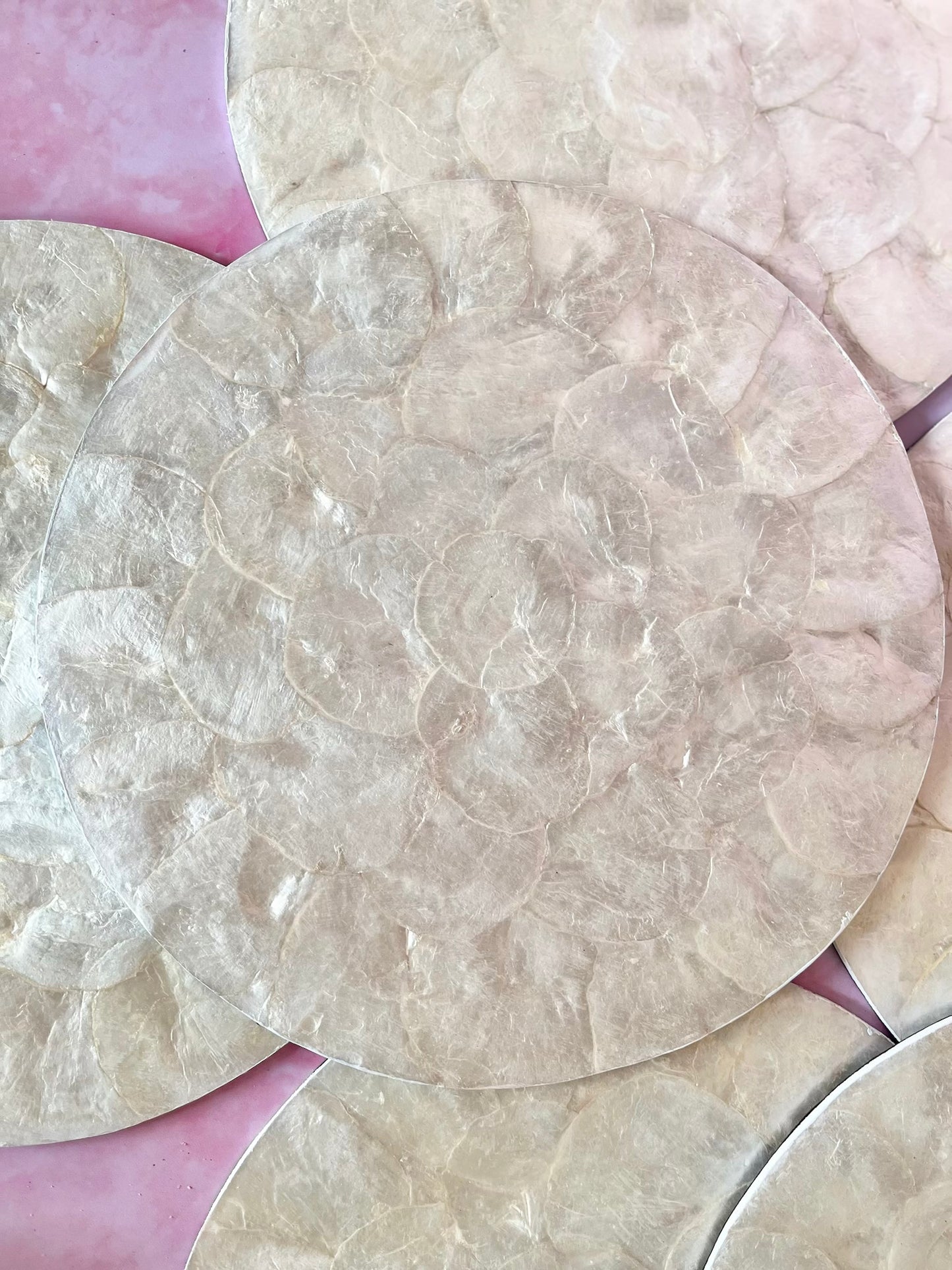 Dessous d'assiettes en nacre (6)