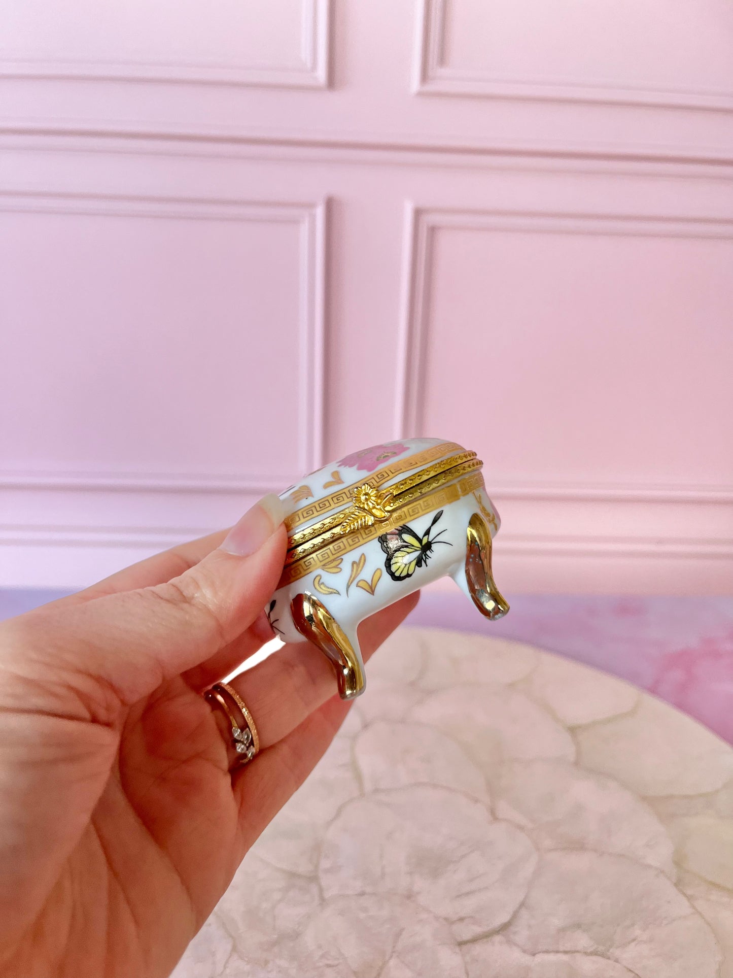 Boite en porcelaine Valeria