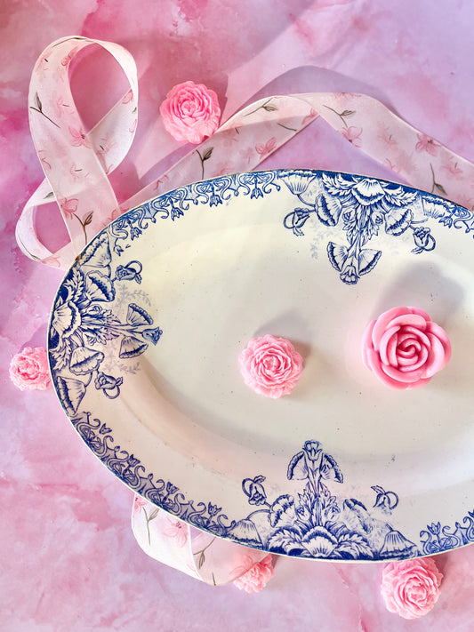 Plat de service Terre de Fer Petunia