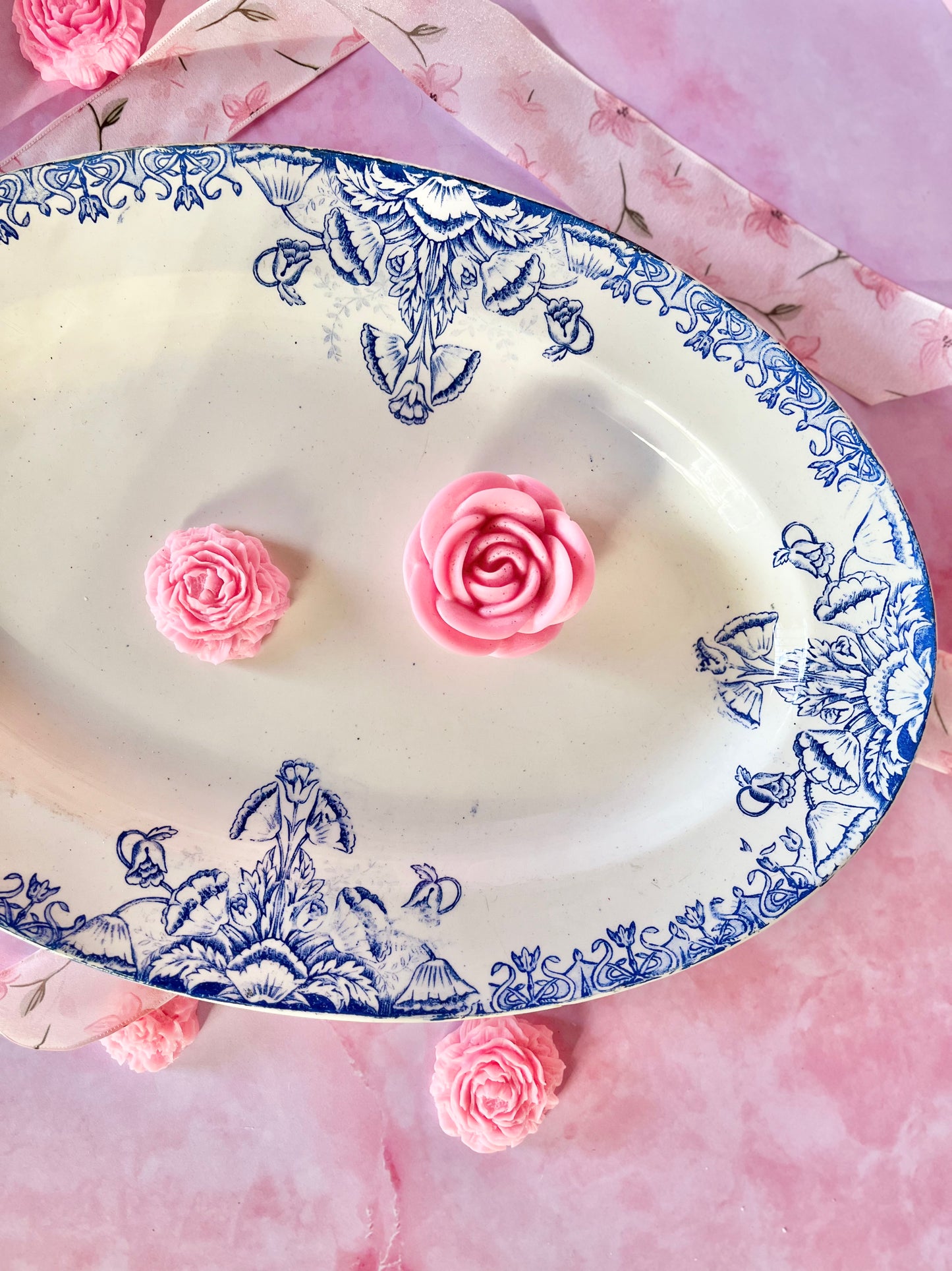 Plat de service Terre de Fer Petunia