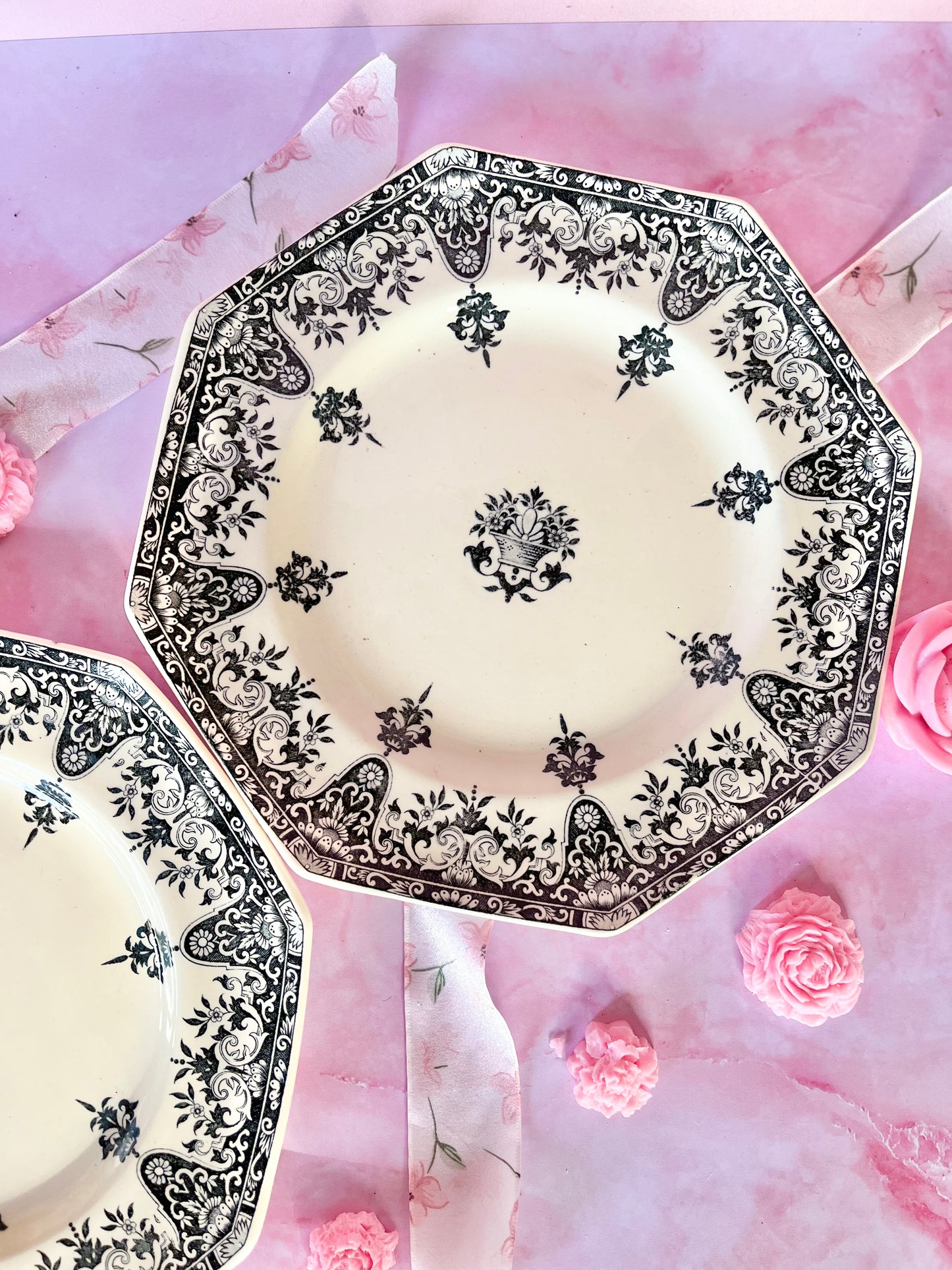 Assiettes Terre de Fer Rouen (2)