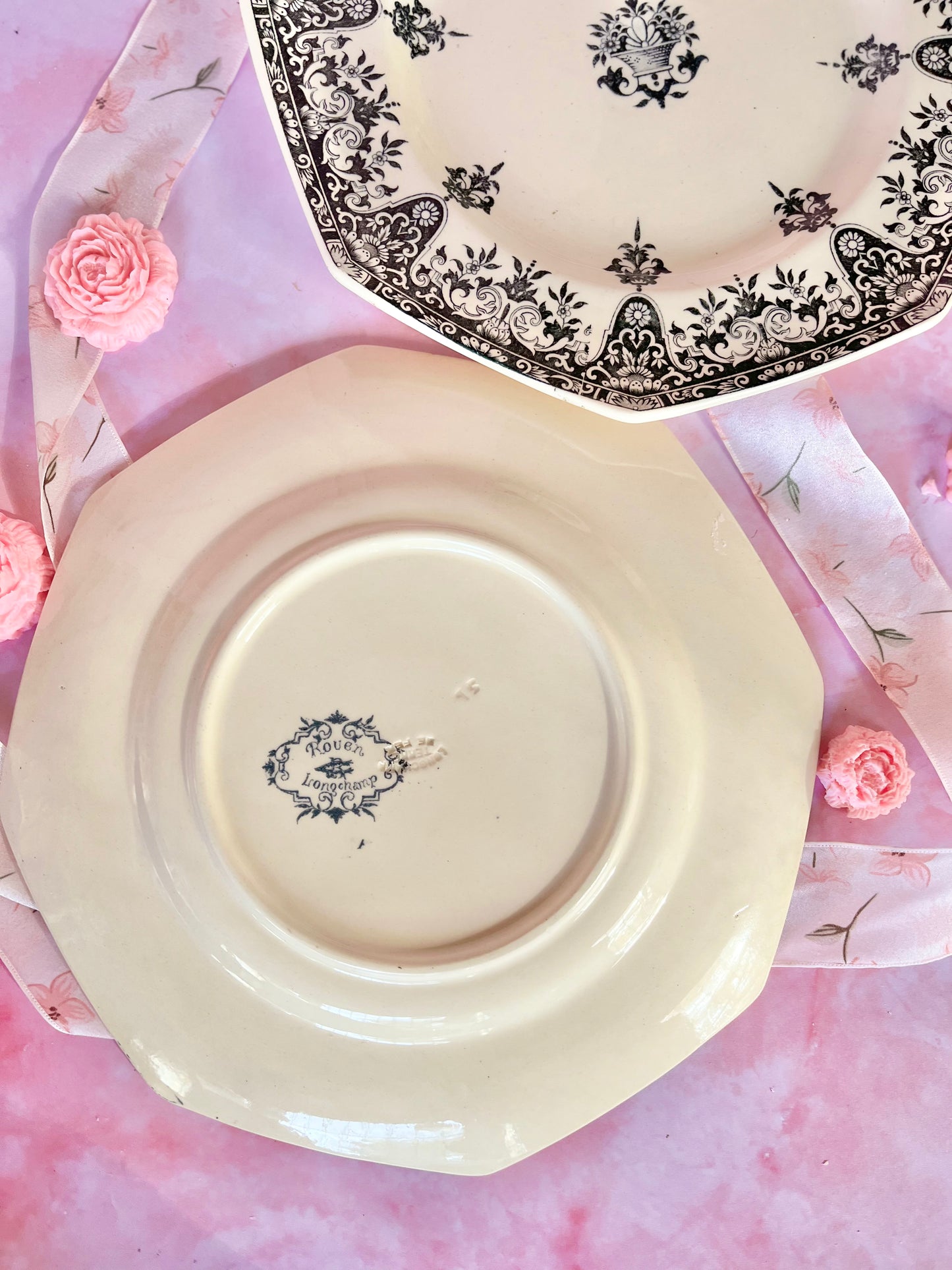 Assiettes Terre de Fer Rouen (2)