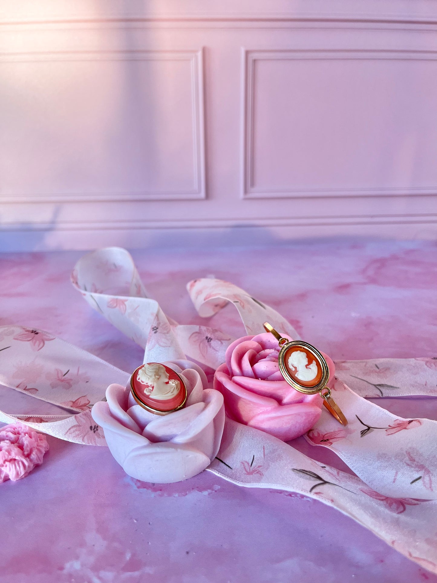 Parure vintage camée