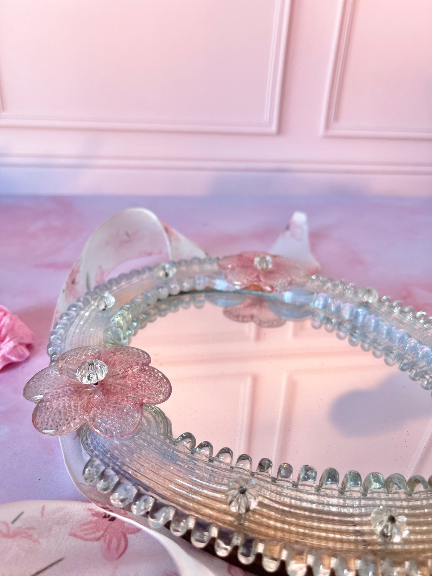 Miroir à main Murano Bella