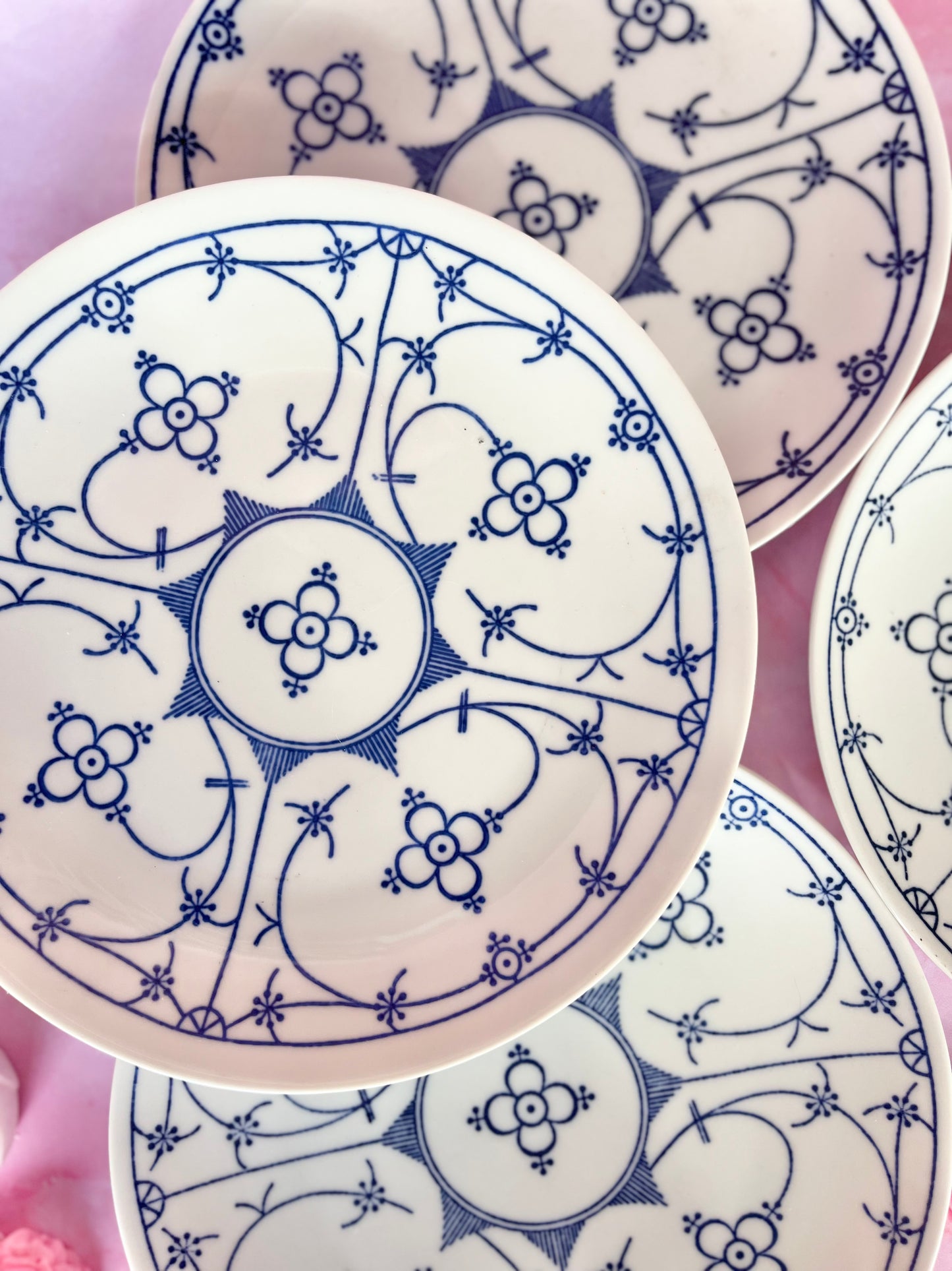 Assiettes bleues Bavaria (4)