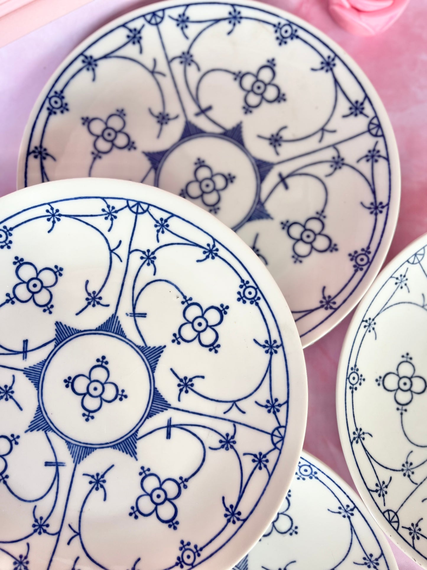 Assiettes bleues Bavaria (4)