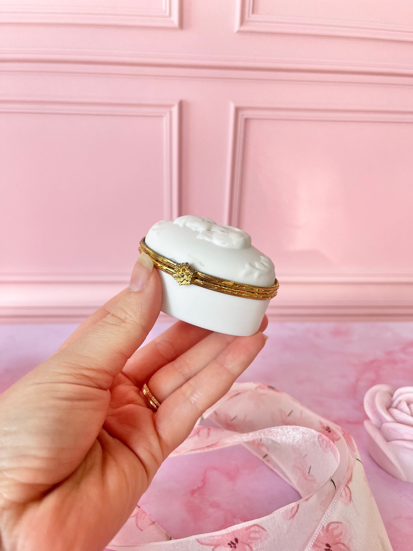 Pilulier camée ovale