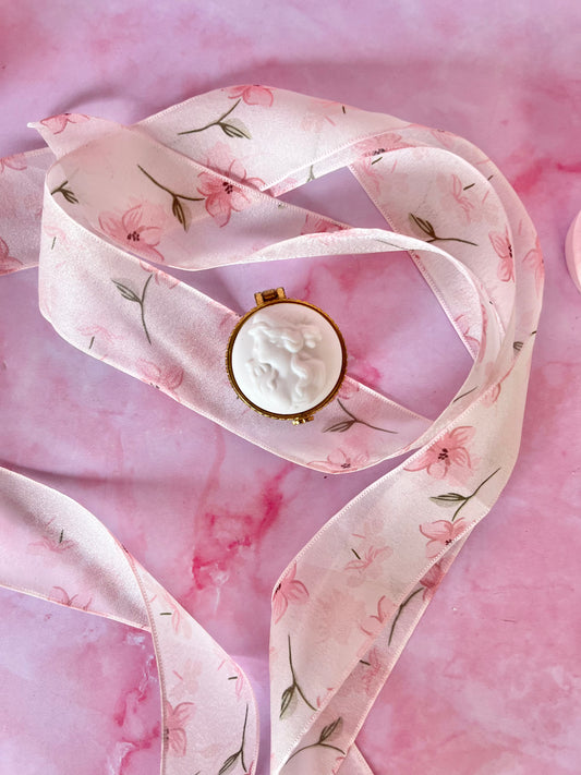 Pilulier rond camée