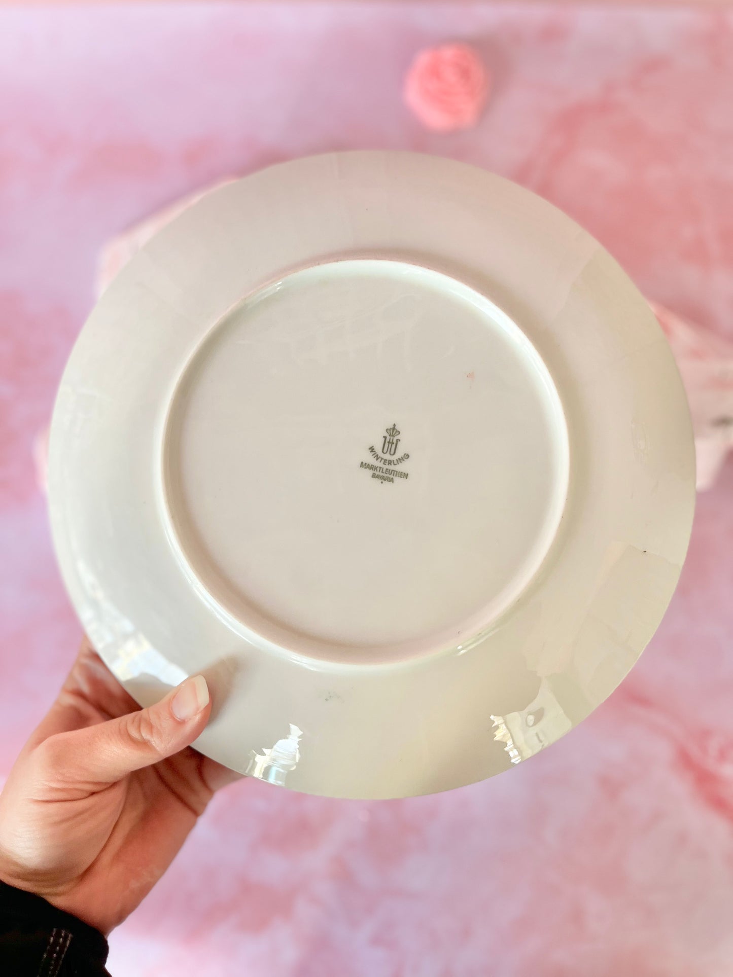 Assiettes plates Bavaria (4)