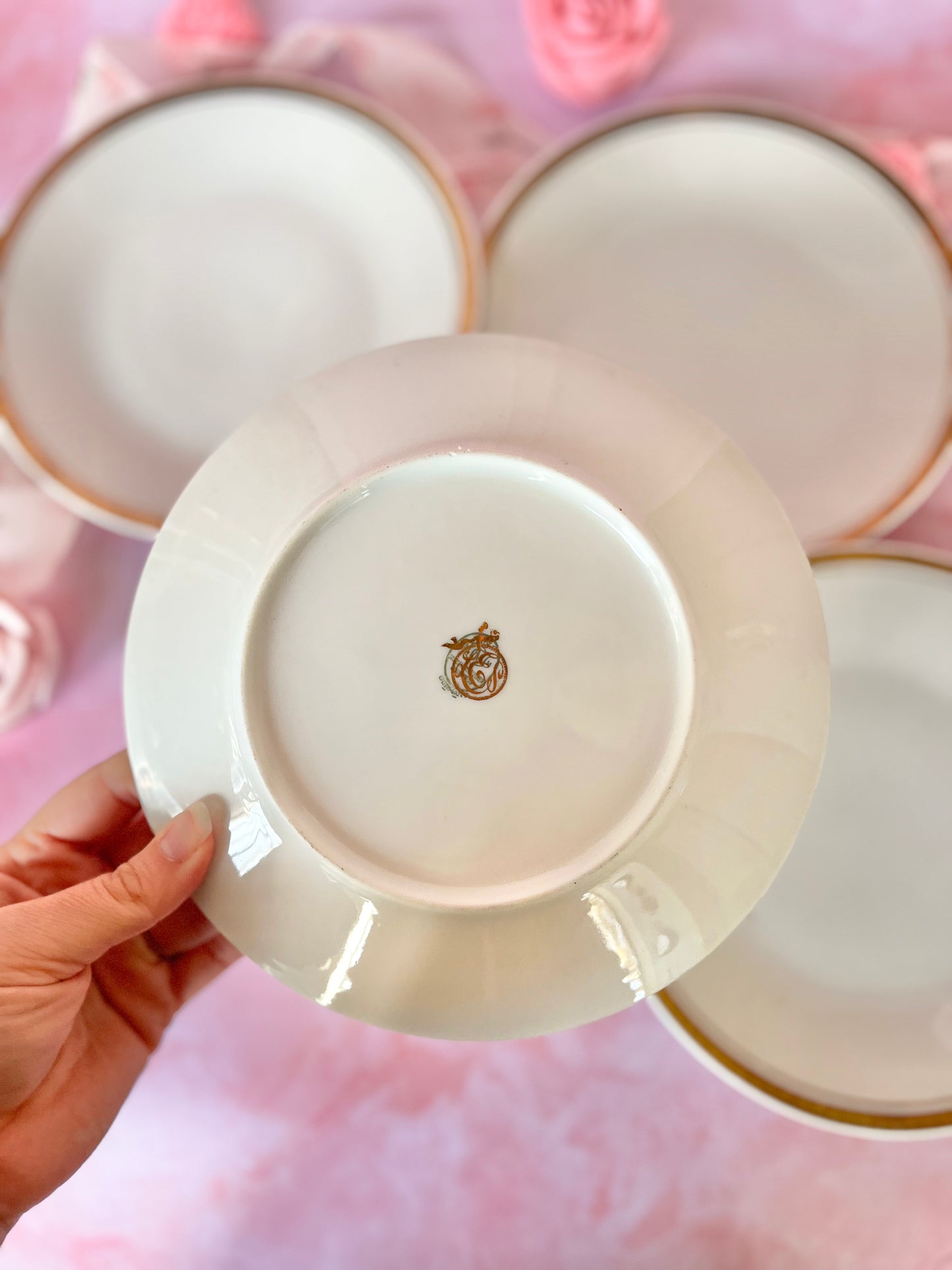 Assiettes à dessert Bavaria (4)