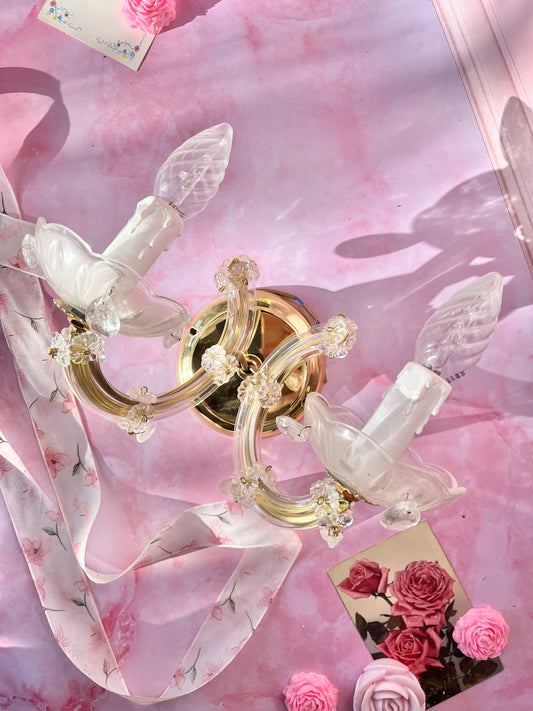 Applique vintage dorée