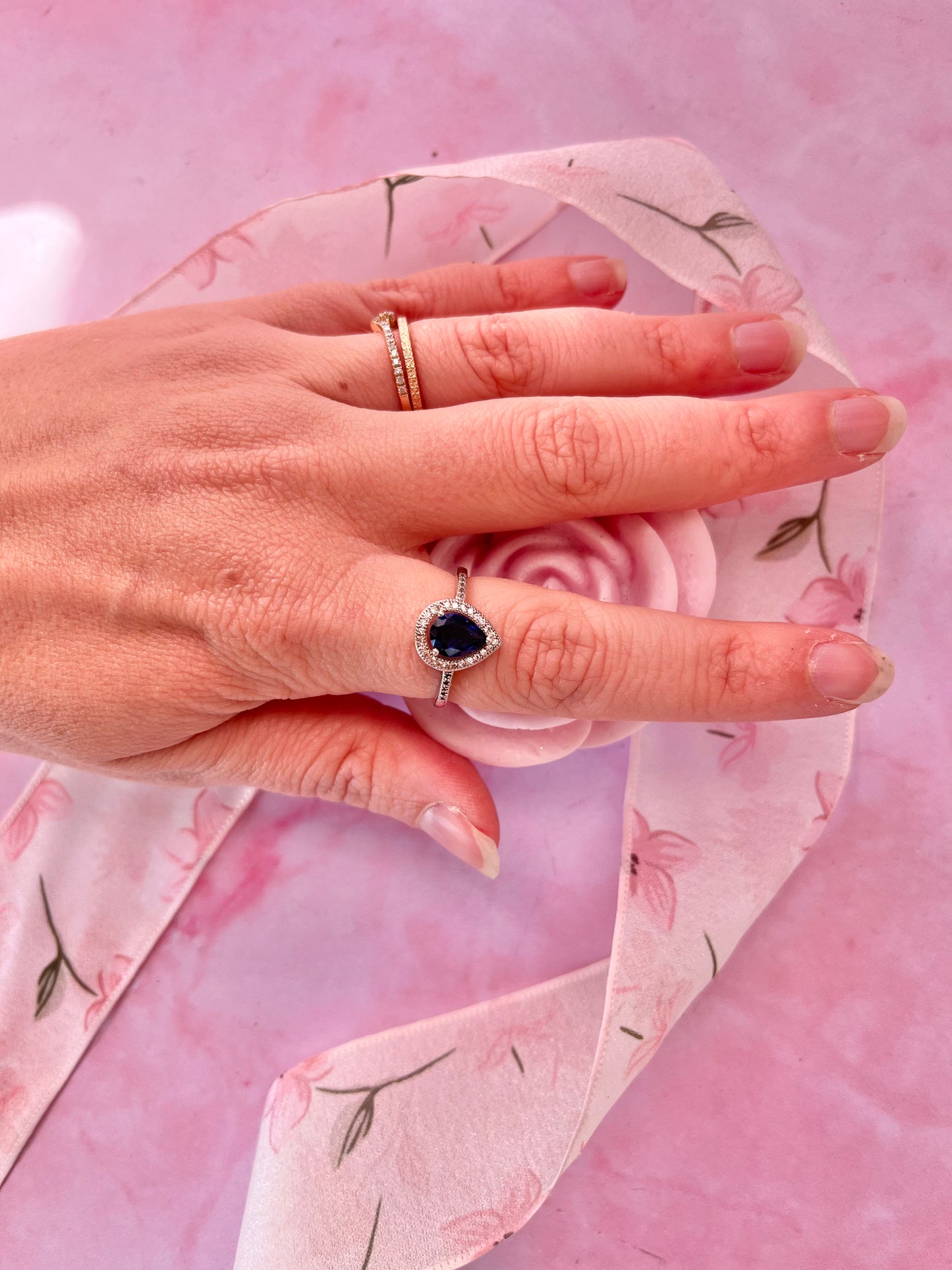 Bague en argent Zephira