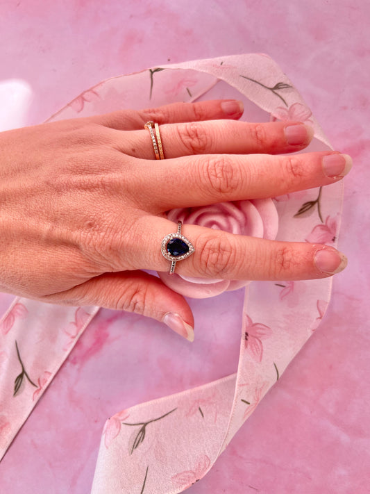 Bague en argent Zephira