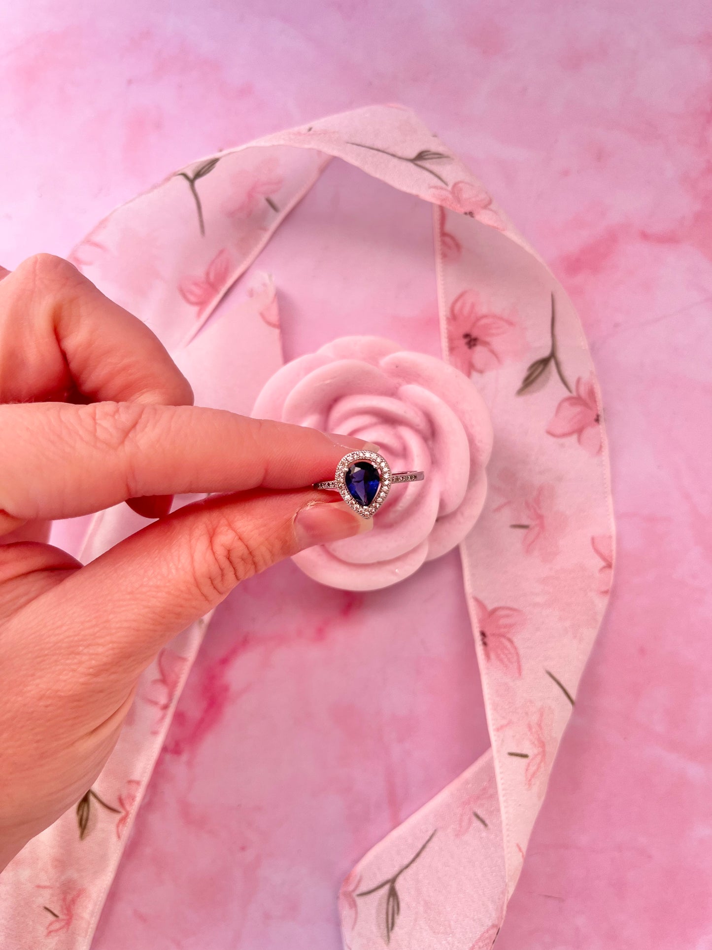 Bague en argent Zephira