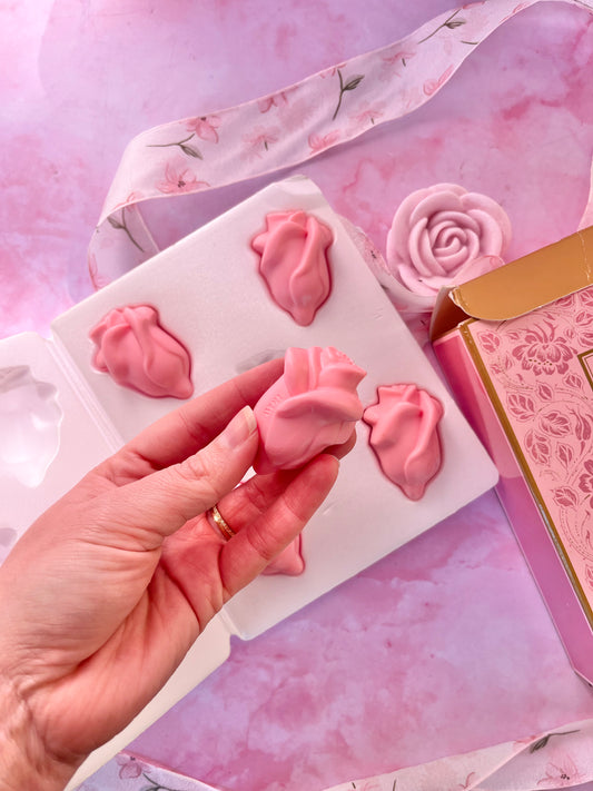 Boite de savons "Bouquet de Roses"