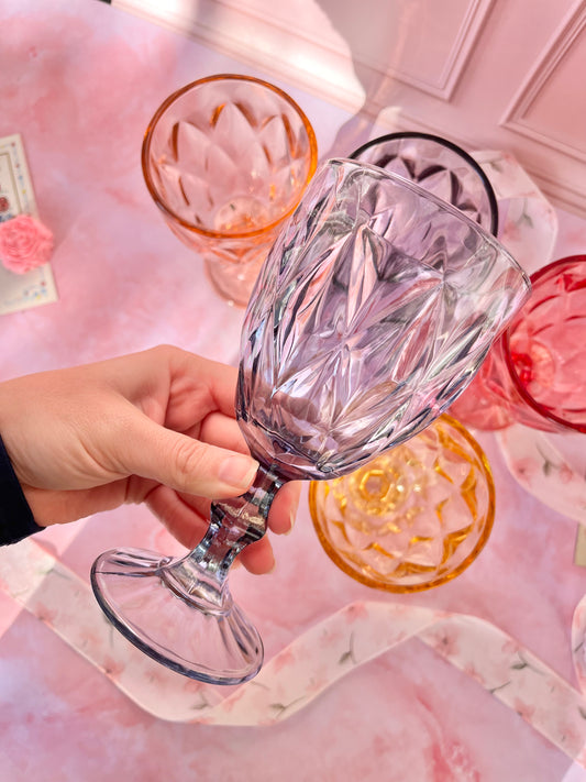 Grands verres colorés (5)