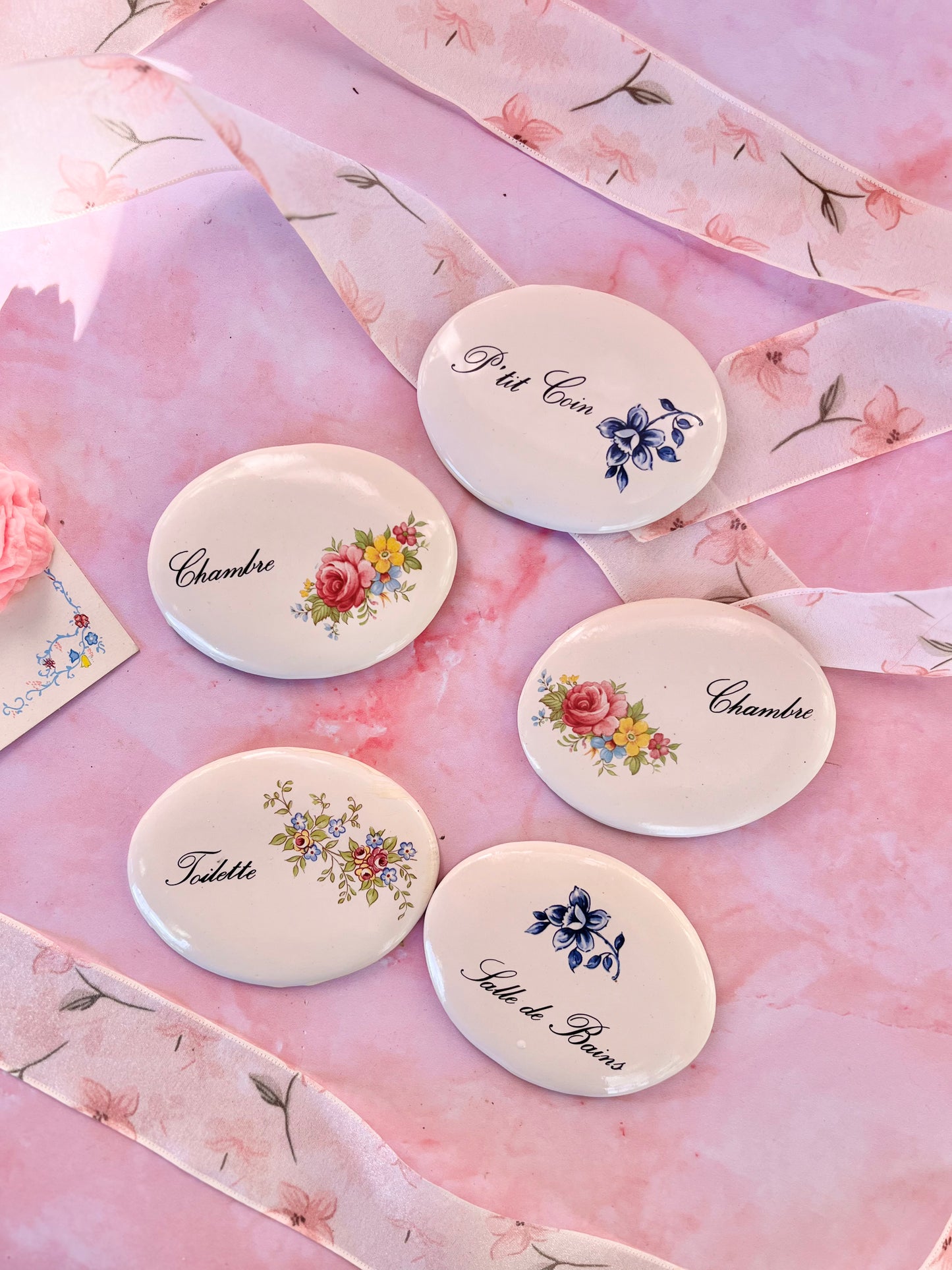 Plaques de porte (5)