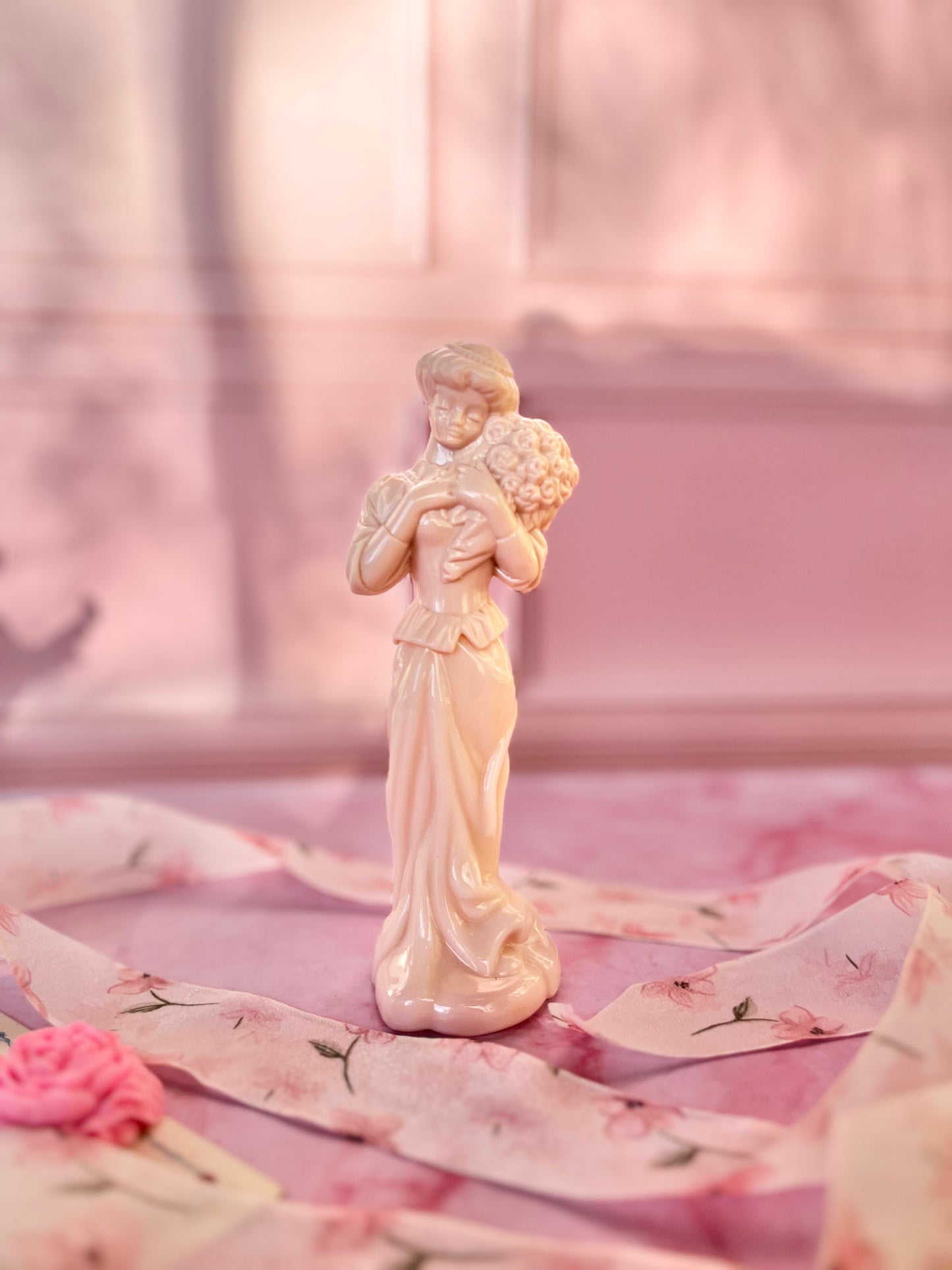 Flacon de parfum vintage Rosa